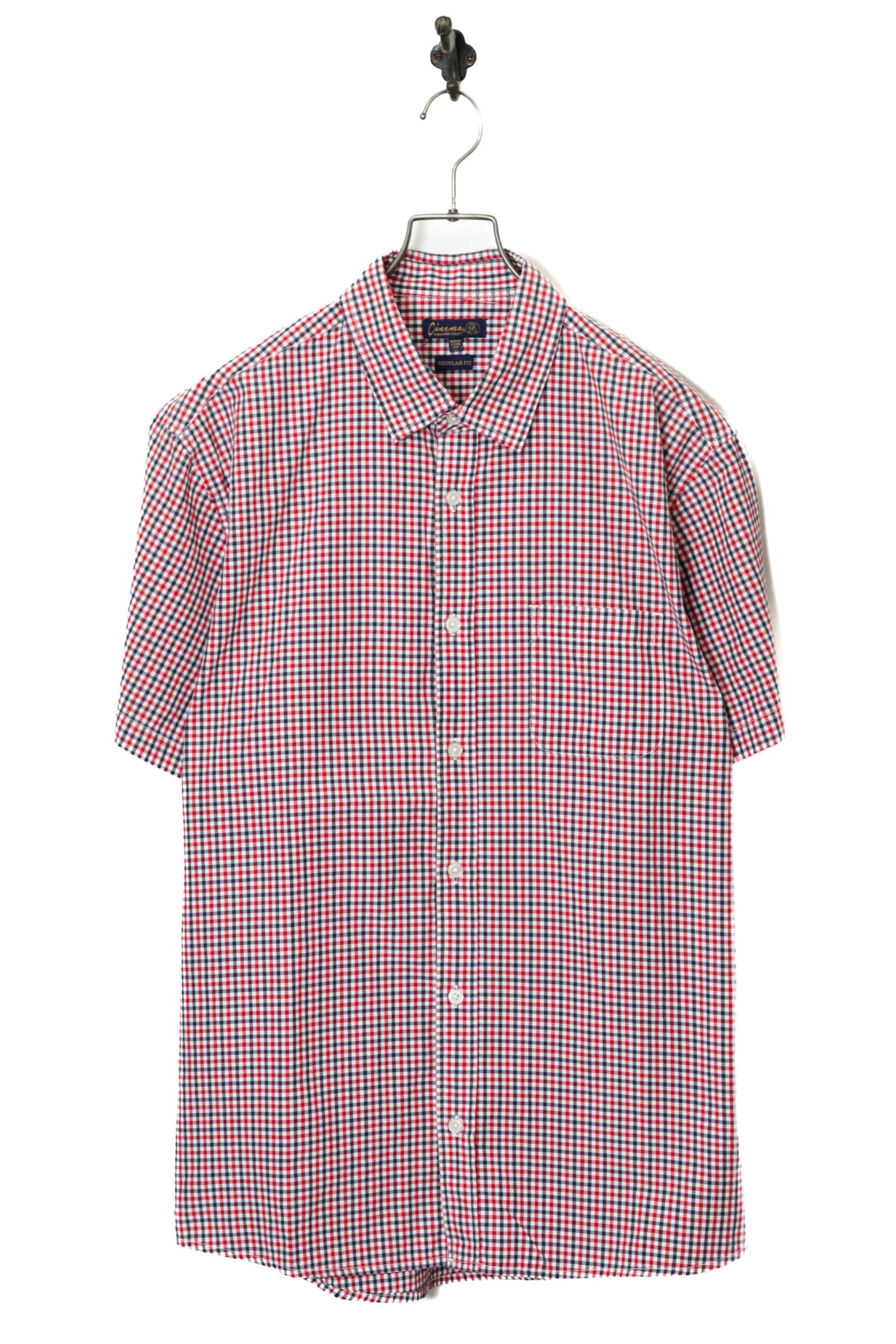 USED CEHCK PATTERN SHIRT/M