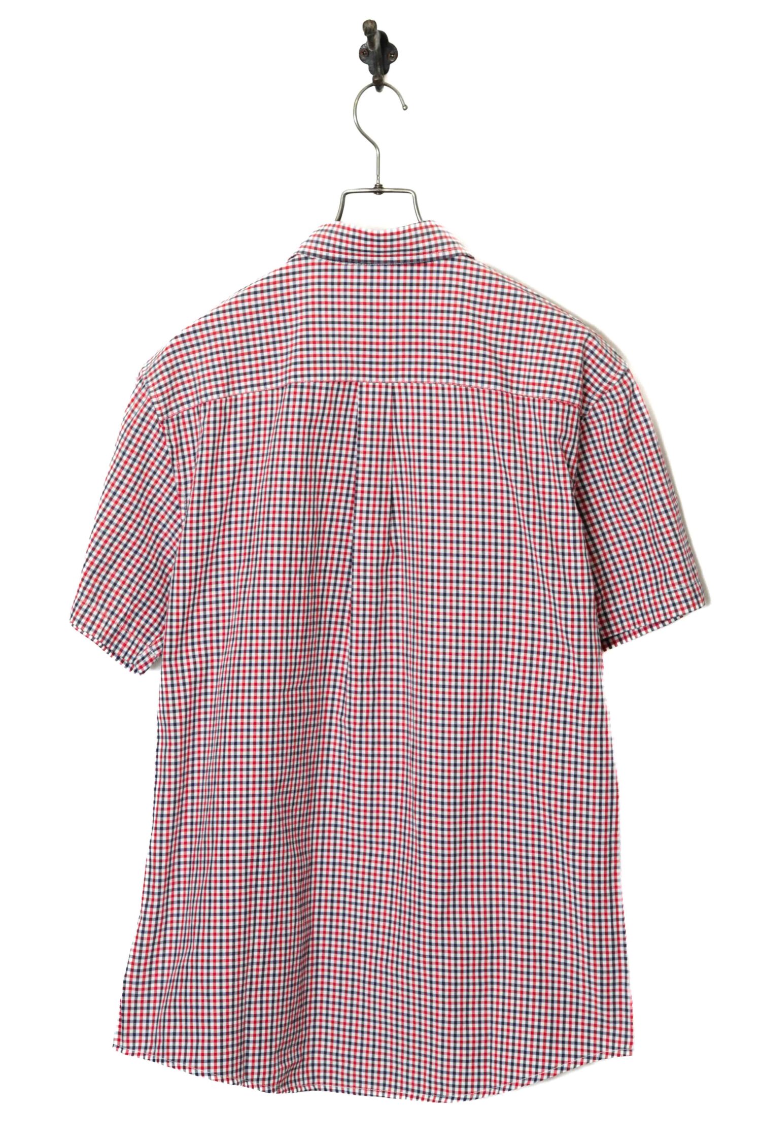Alternative view of USED CEHCK PATTERN SHIRT/M