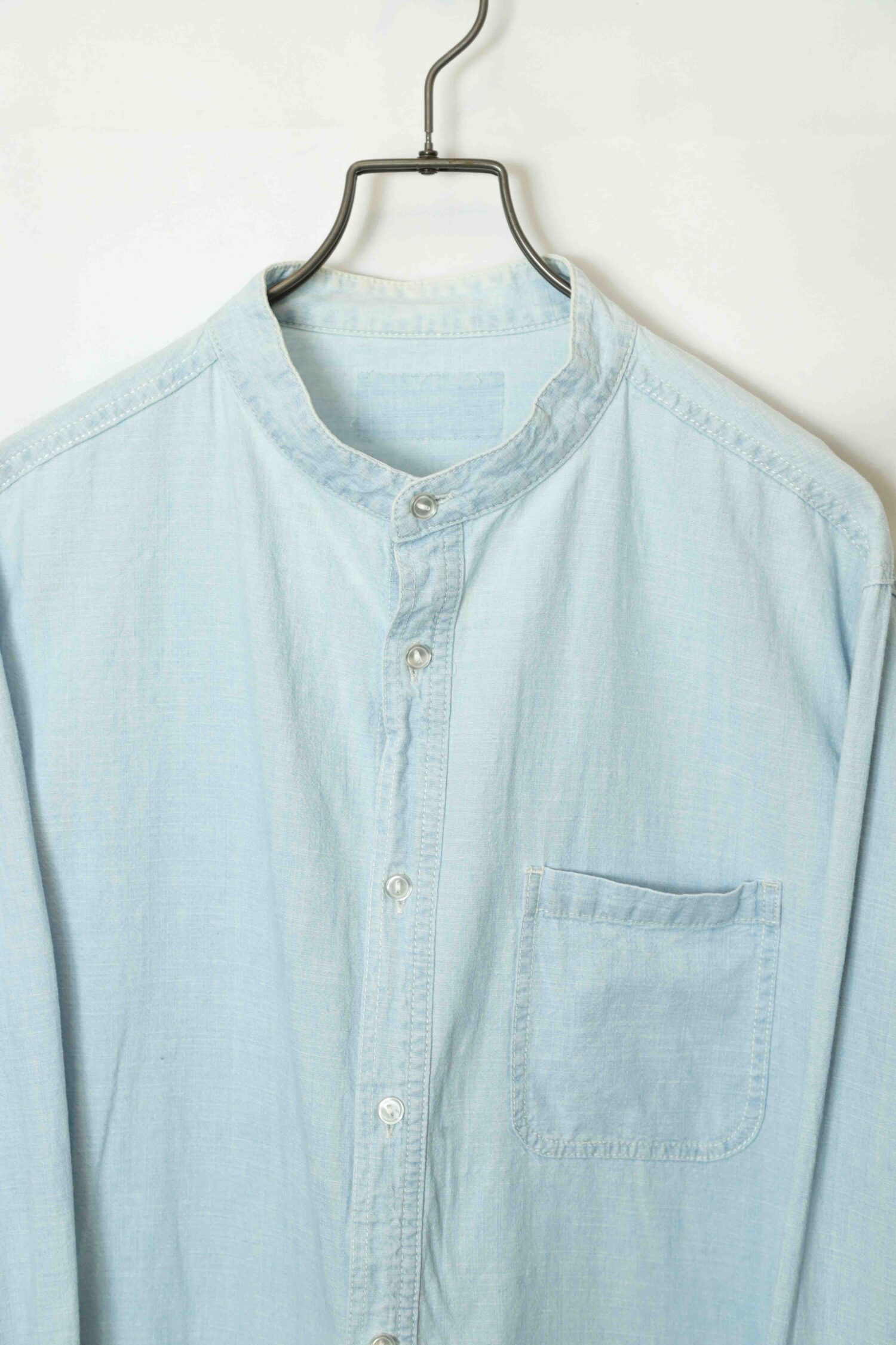 Alternative view of VINTAGE COLLARLESS SHIRT/L