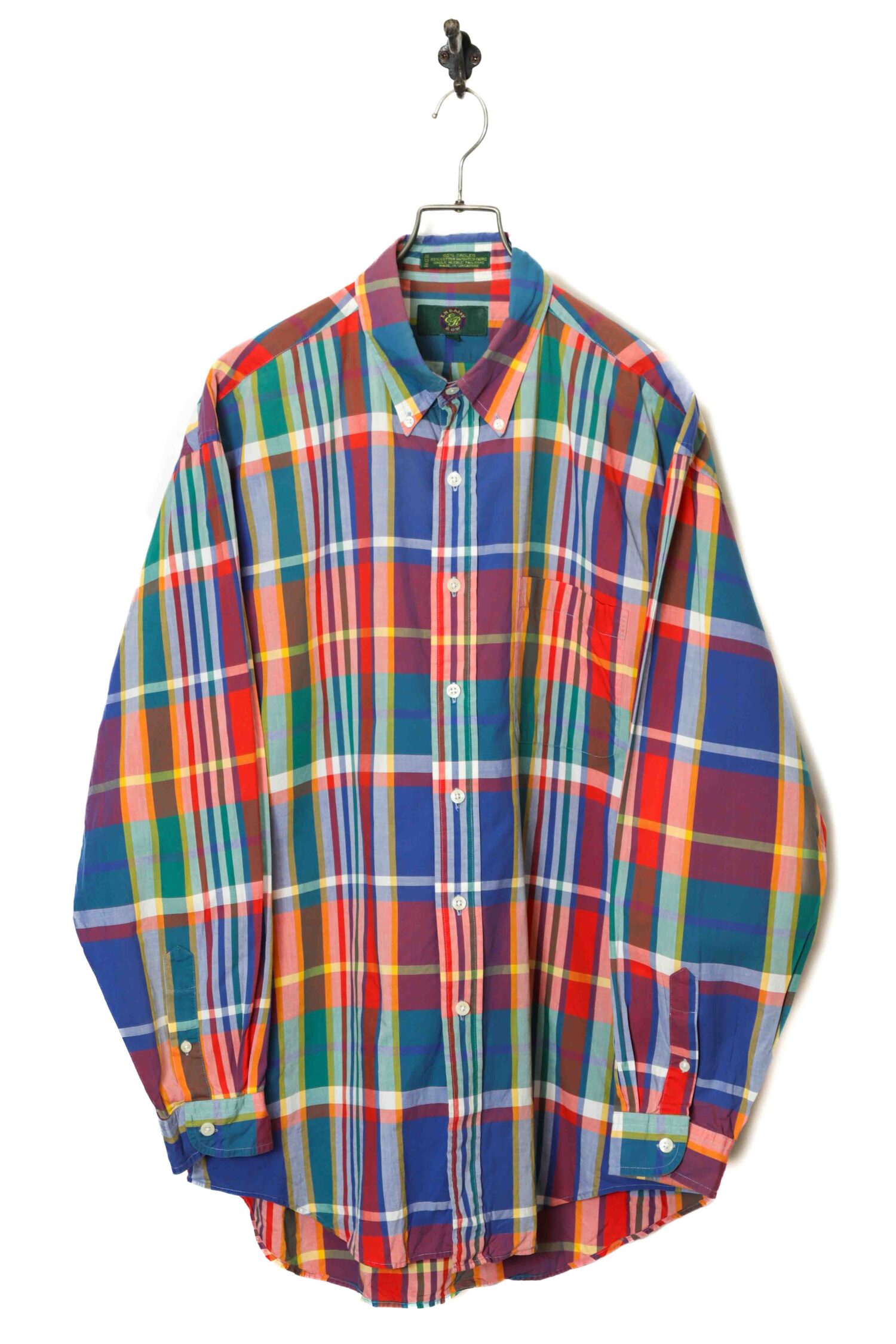 USED CHECK PATTERN SHIRT/L