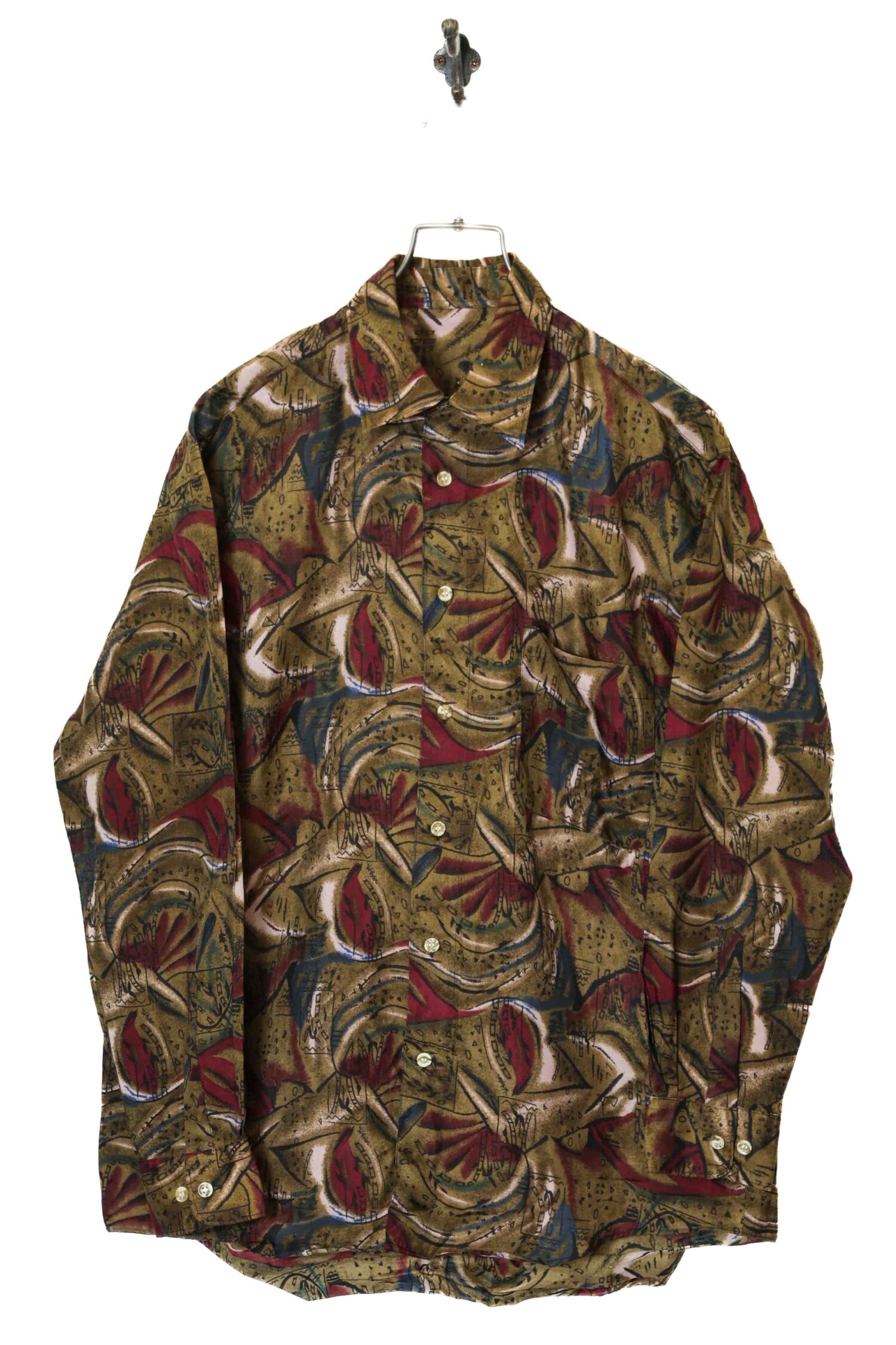 VINTAGE PRINTED SHIRT/L