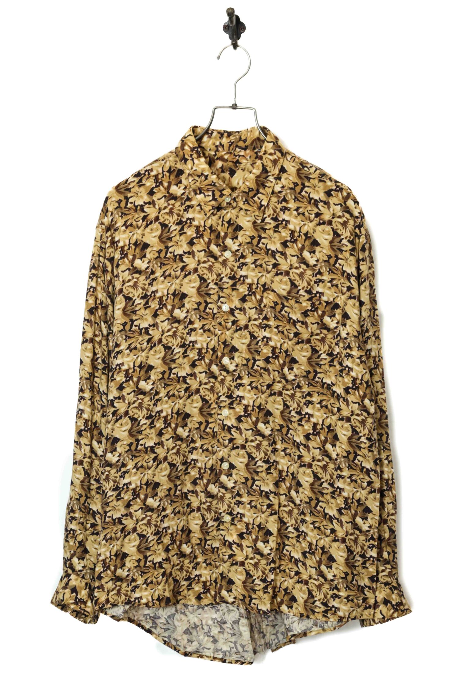 VINTAGE PRINTED SHIRT/L