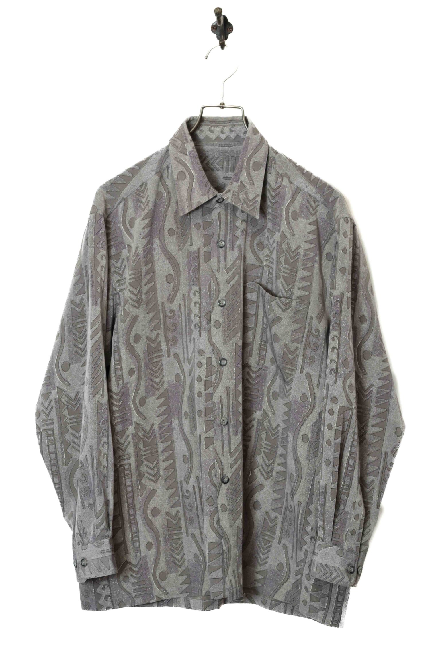 VINTAGE PRINTED SHIRT/L