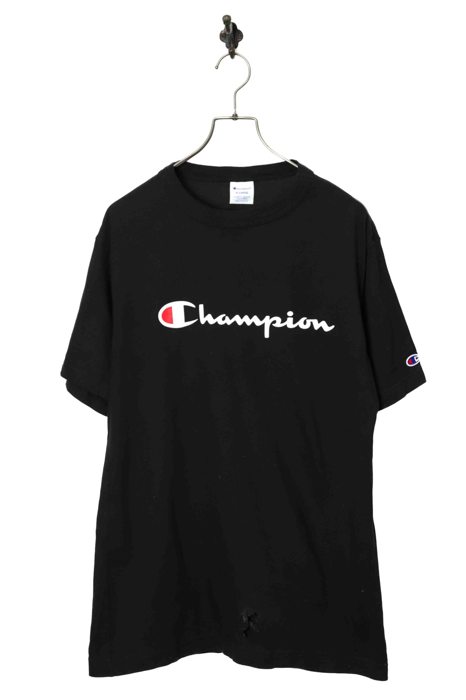 USED CHAMPION PRINTED T-SHIRT/L