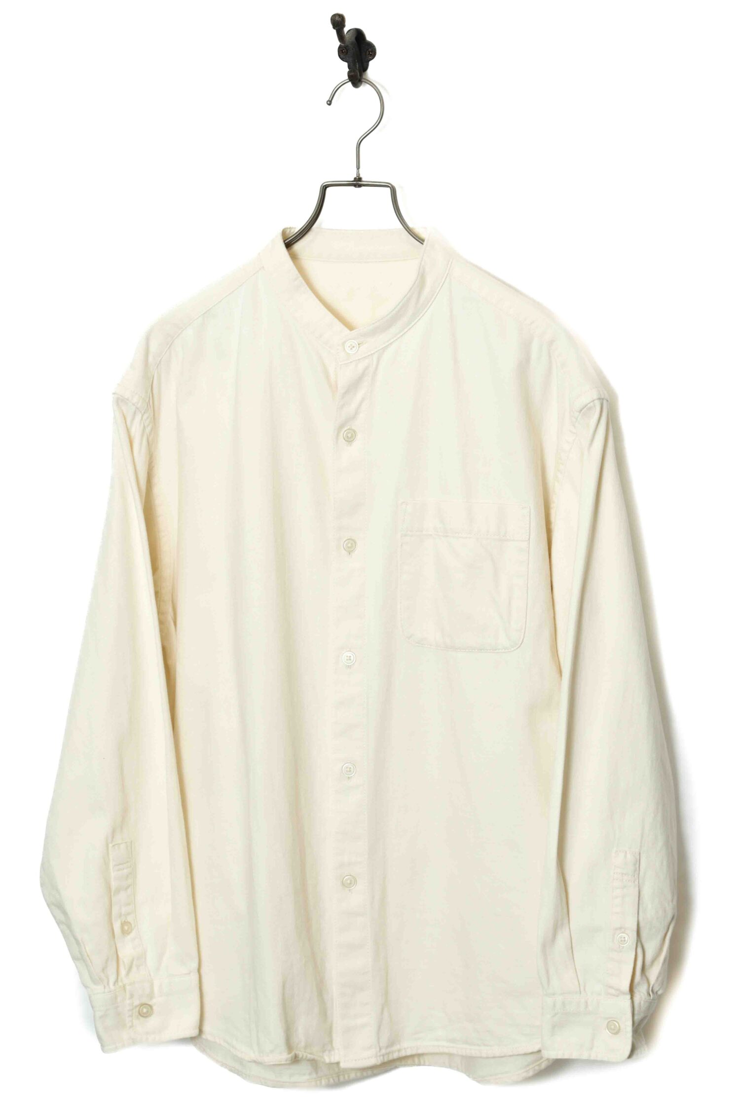 VINTAGE STAND COLLAR SHIRT/L
