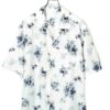 VINTAGE PRINTED SHORT SLEEVE SHIRT/XL