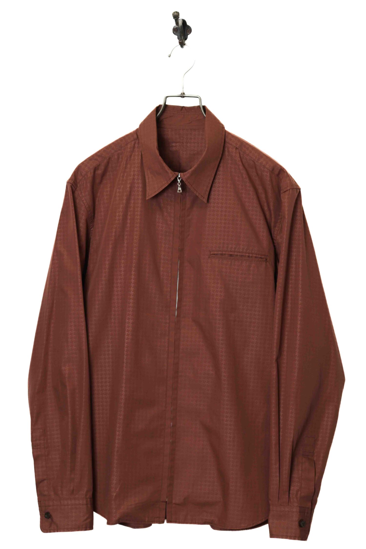 VINTAGE ZIP-UP SHIRT/XL