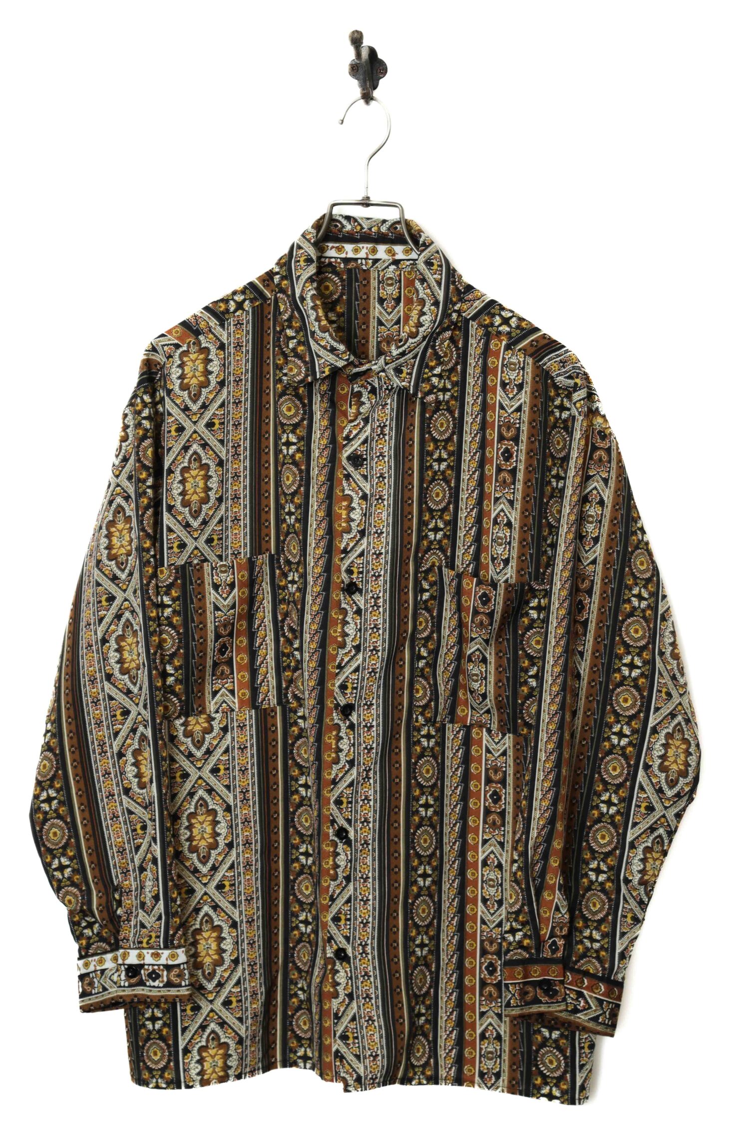 VINTAGE PRINTED SHIRT/L