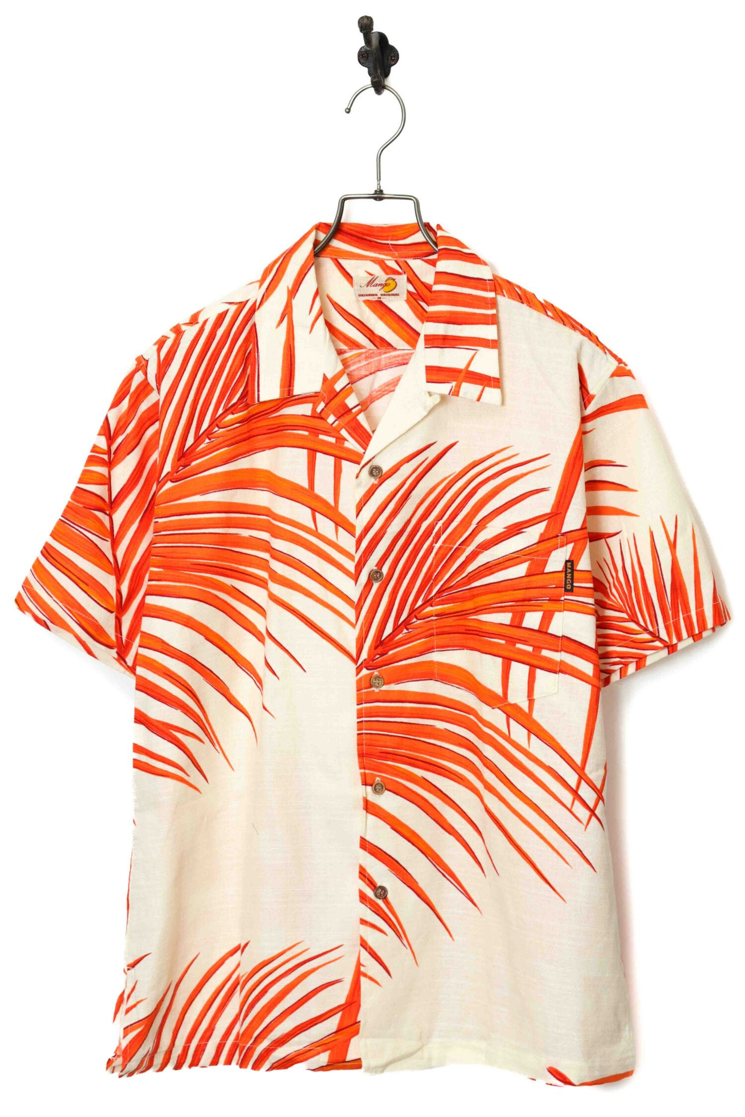 USED MANGO PRINTED SHIRT/M
