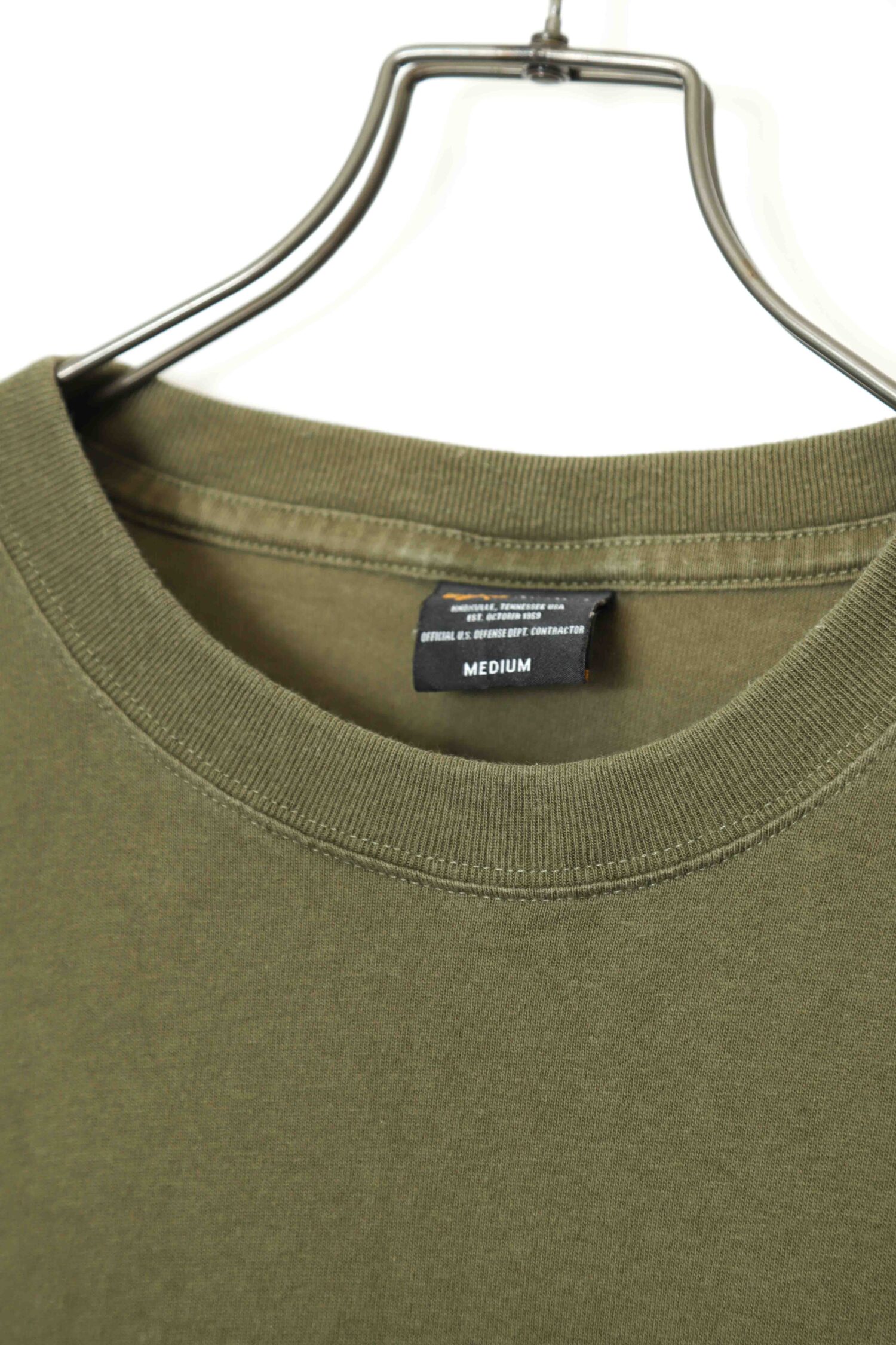 Alternative view of USED ALPHA INDUSTRIES MILITARY DESIGN T-SHIRT/M