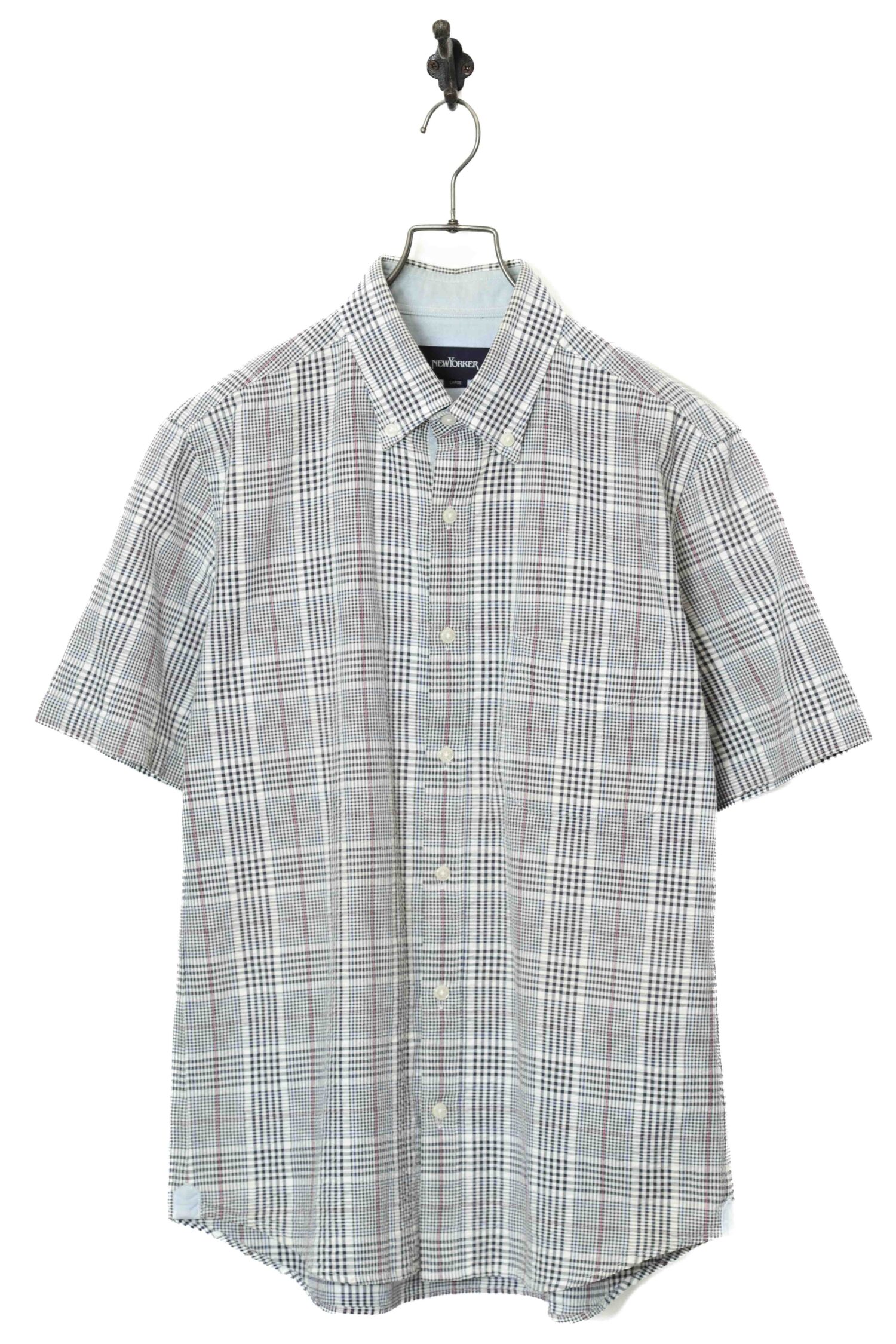 USED NEWYORKER CHECK SHIRT/L
