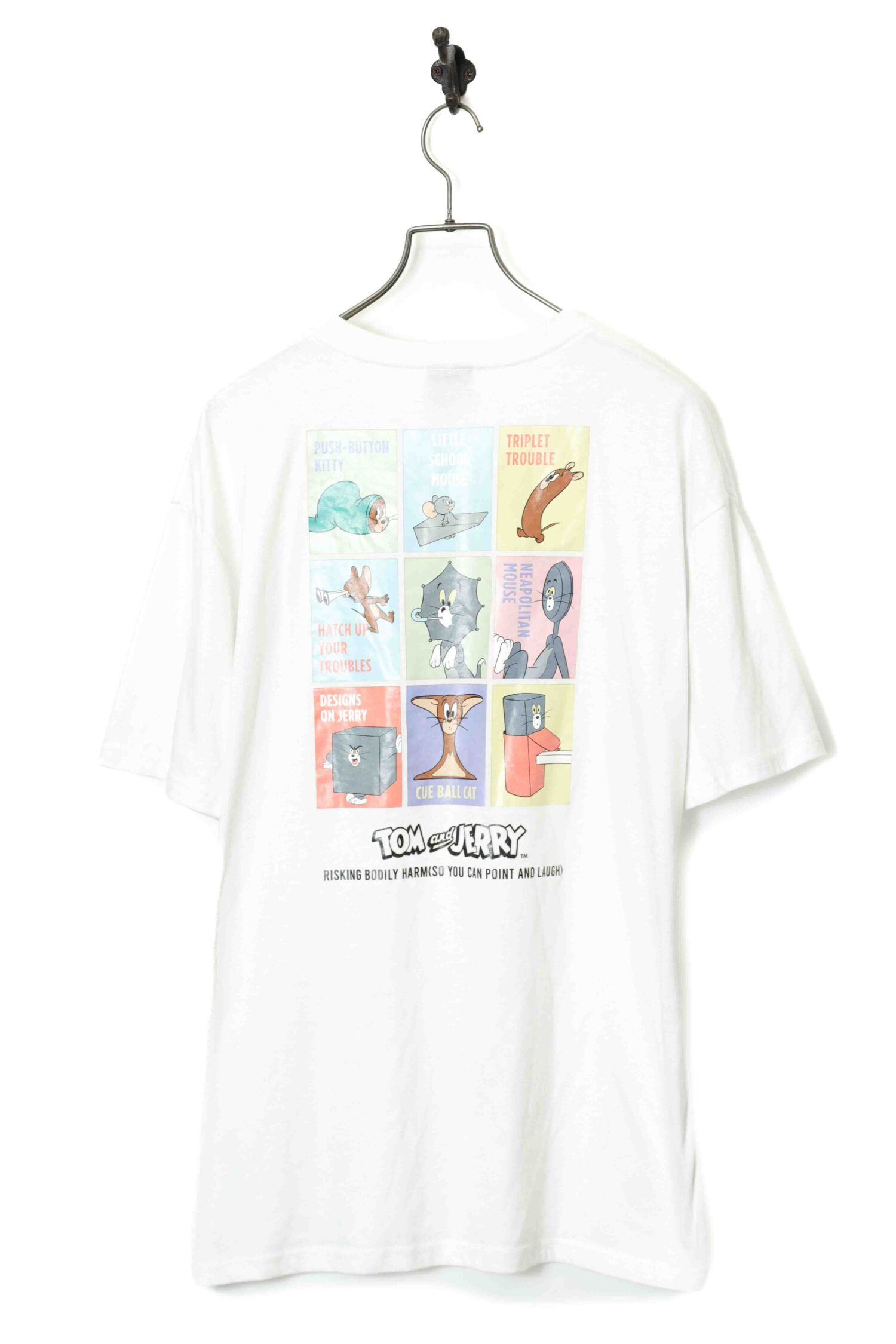 USED TOM&JERRY PRINTED T-SHIRT/L