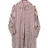 VINTAGE PRINTED LONG SHIRT/L