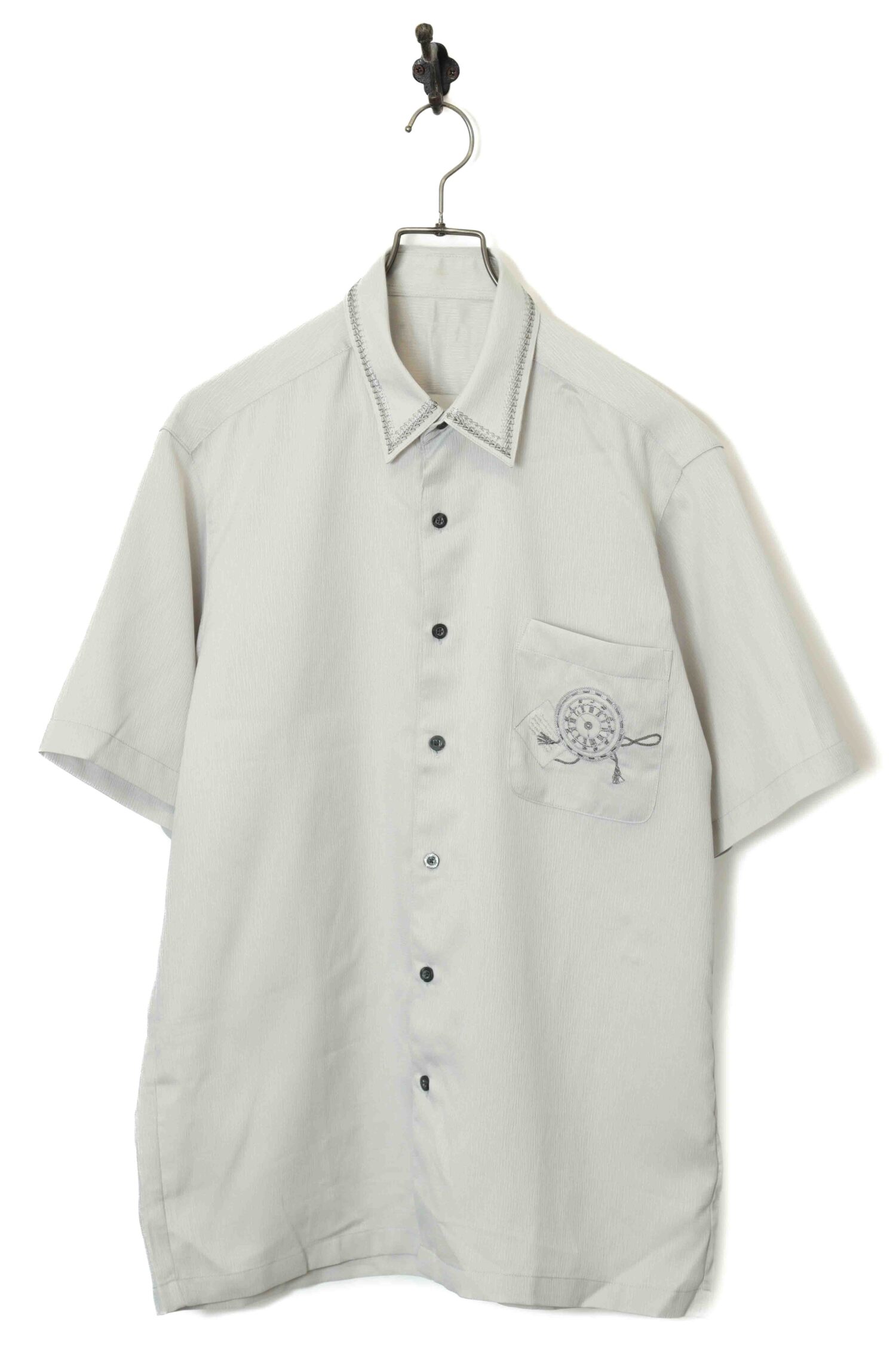 VINTAGE EMBROIDERY SHIRT/L