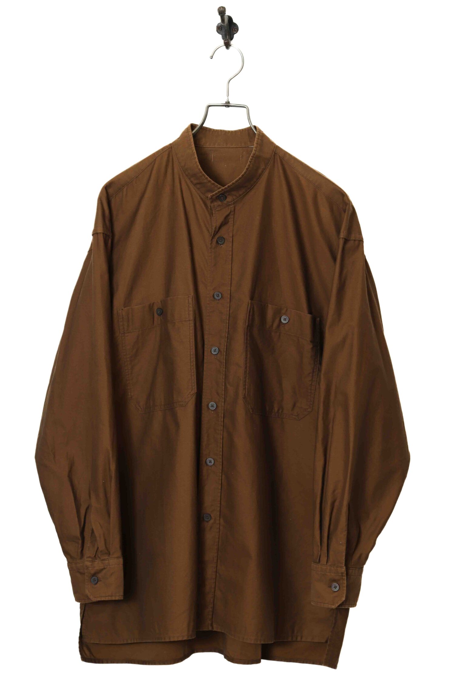 VINTAGE STAND COLLAR SHIRT/XL