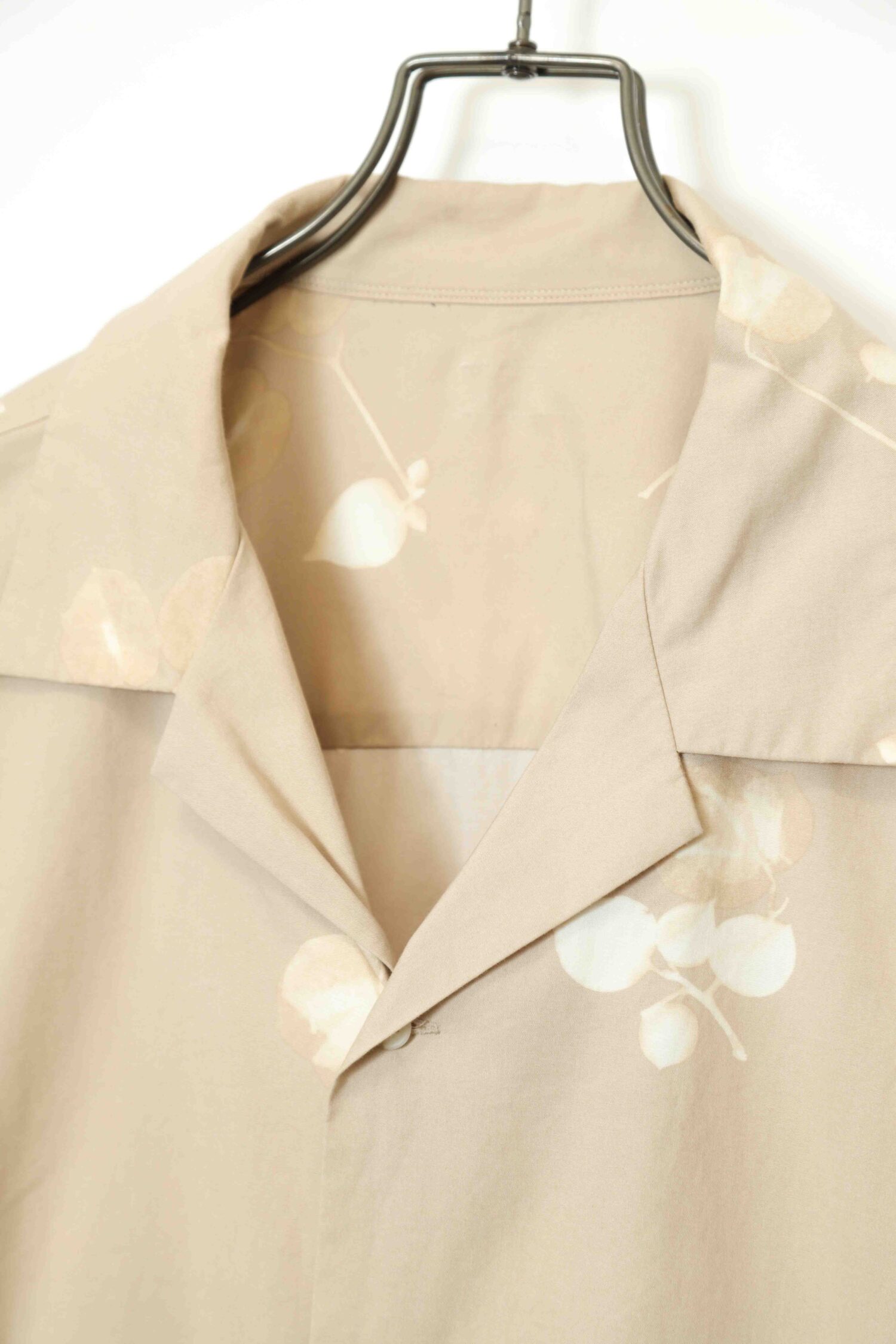 Alternative view of VINTAGE PRINTED OPEN COLLAR SHIRT/L