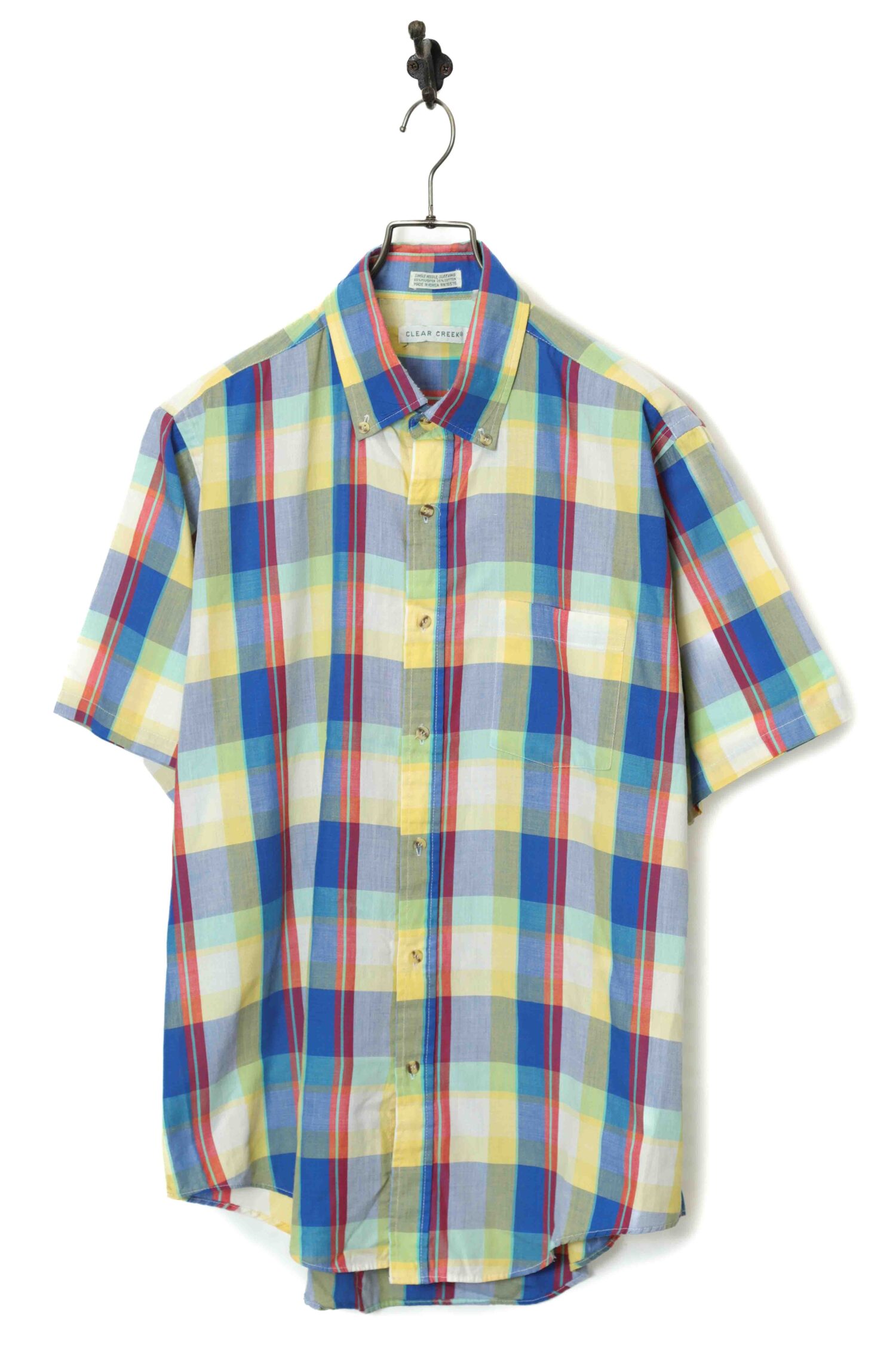 VINTAGE CHECK SHIRT/L