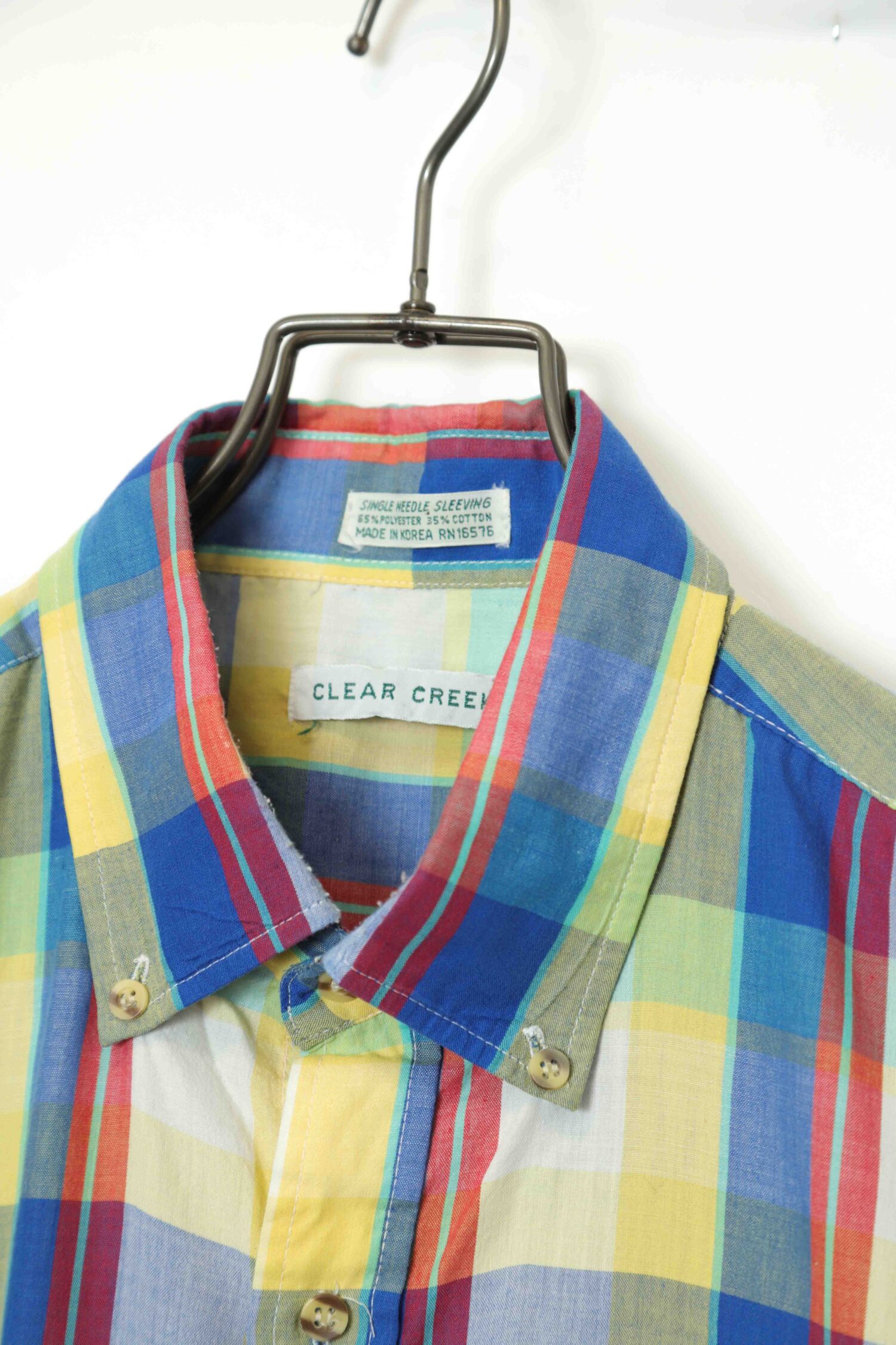 Alternative view of VINTAGE CHECK SHIRT/L