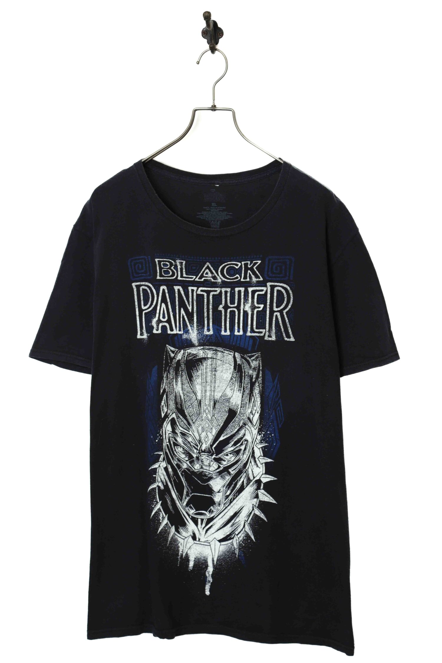 VINTAGE PRINTED T-SHIRT/BLACK PANTHER/XL