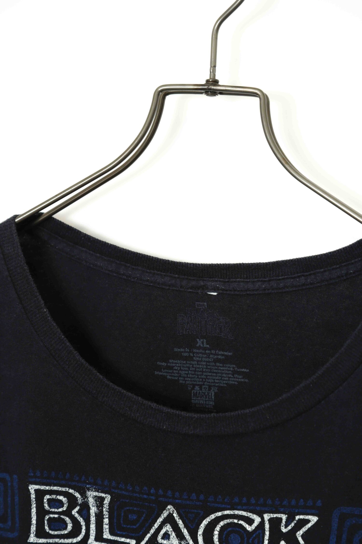 Alternative view of VINTAGE PRINTED T-SHIRT/BLACK PANTHER/XL