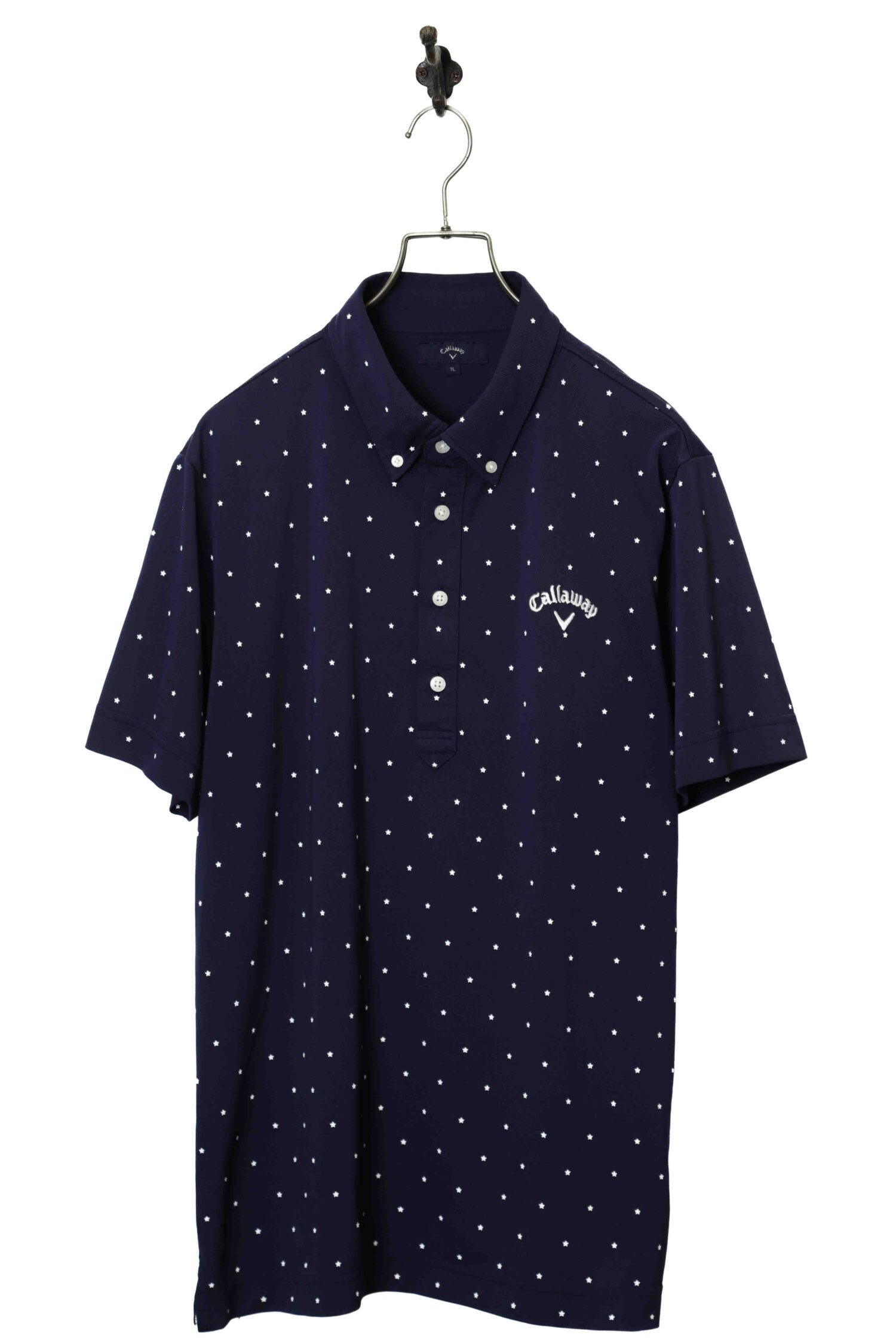 USED GALLAWAY PRINTED POLO SHIRT/3L