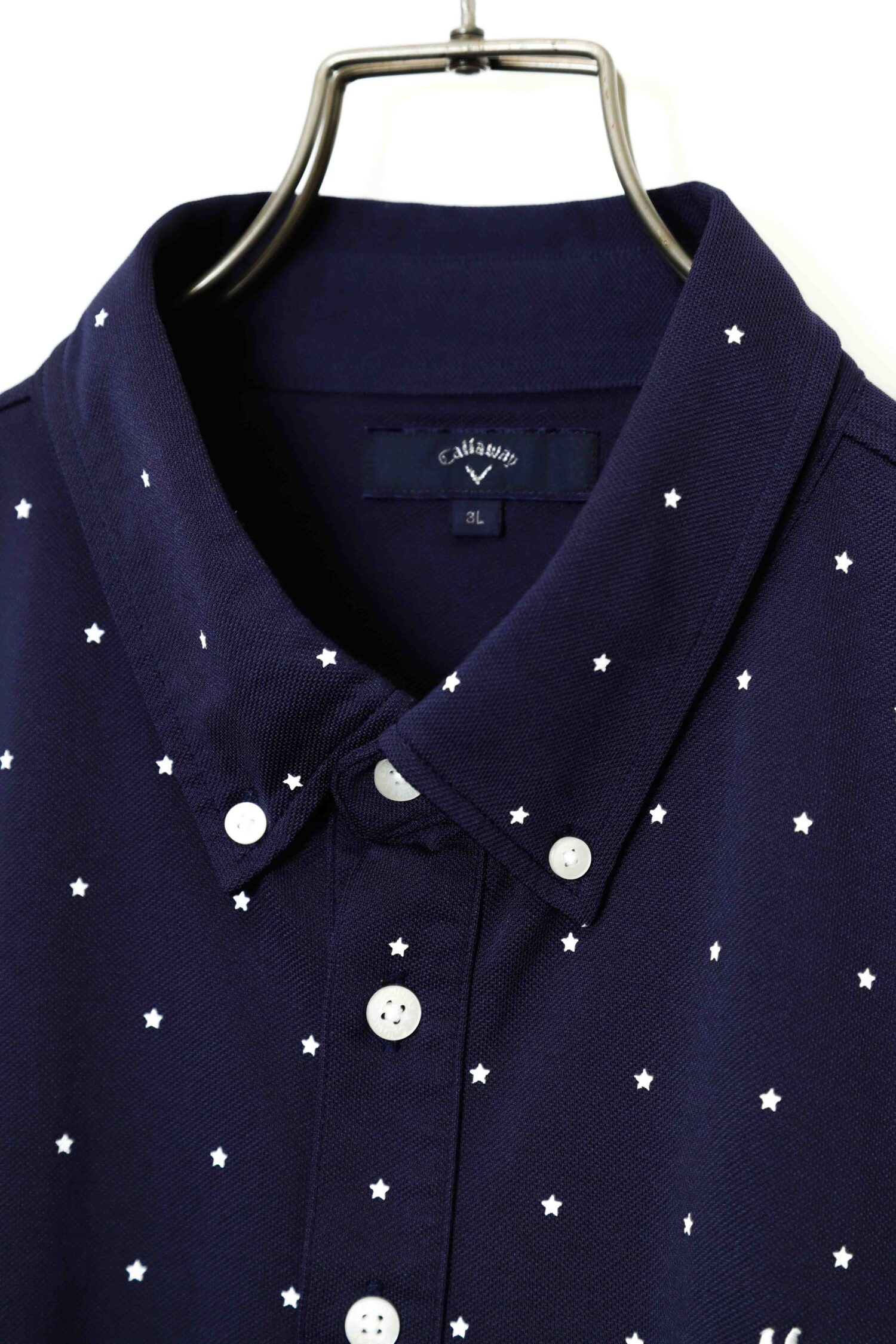Alternative view of USED GALLAWAY PRINTED POLO SHIRT/3L