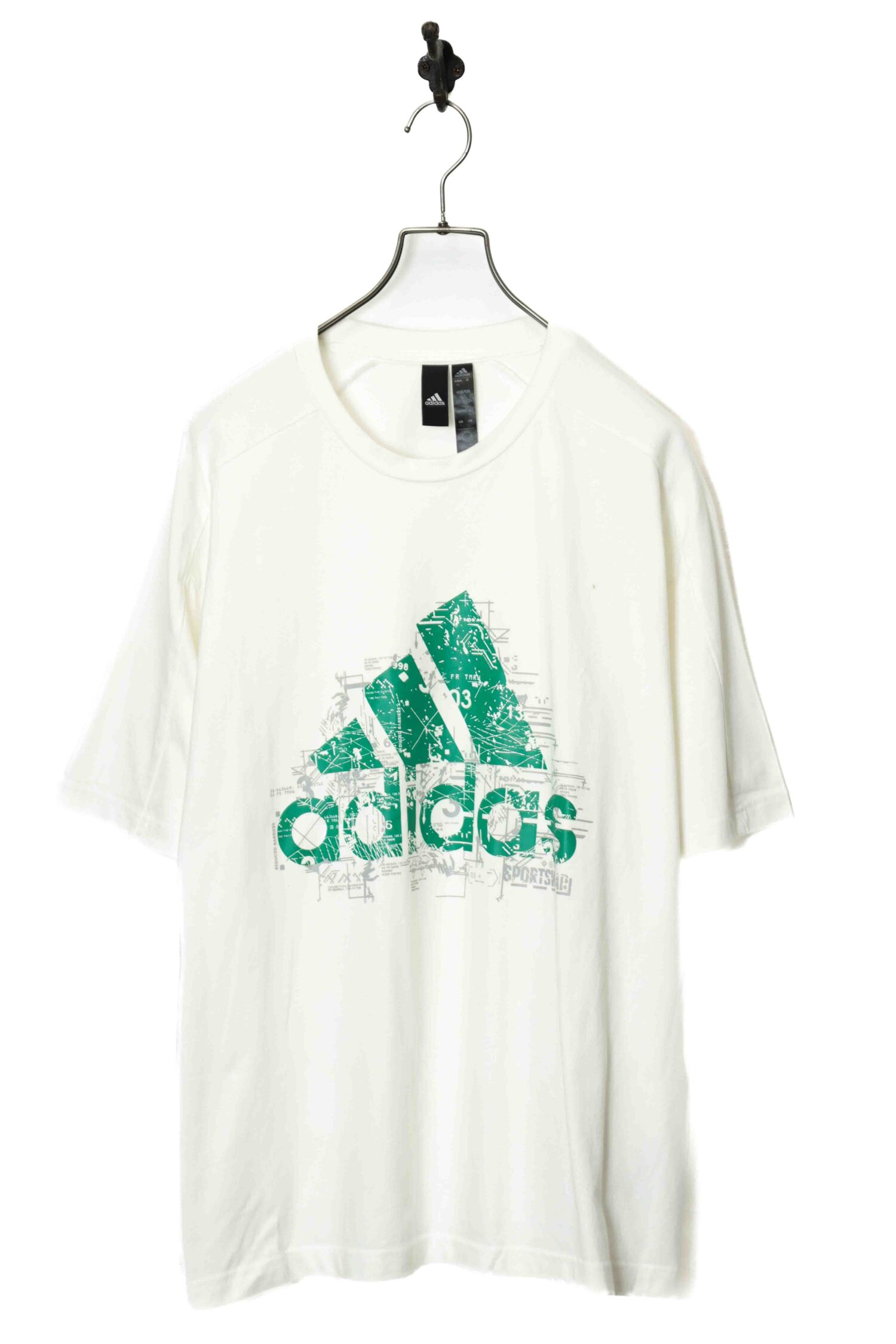 USED ADIDAS PRINTED T-SHIRT/XL