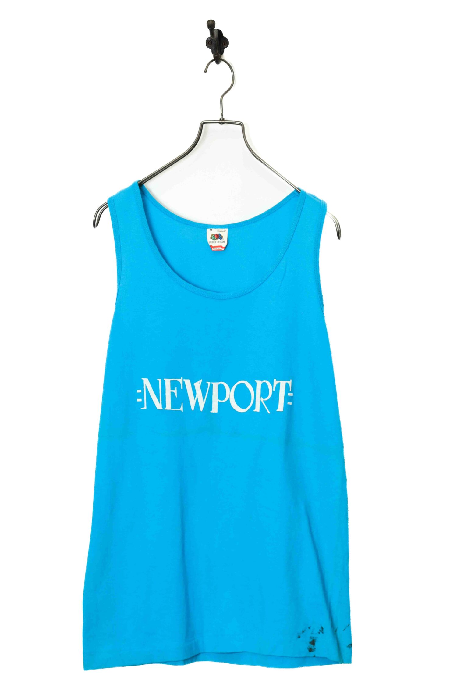 90'S FRUIT OF THE LOOM PRINTED TANK TOP T-SHIRT/M