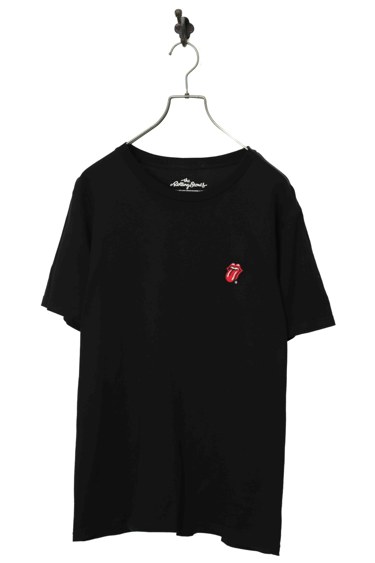 USED ROLLING STONES EMBROIDERY T-SHIRT/M