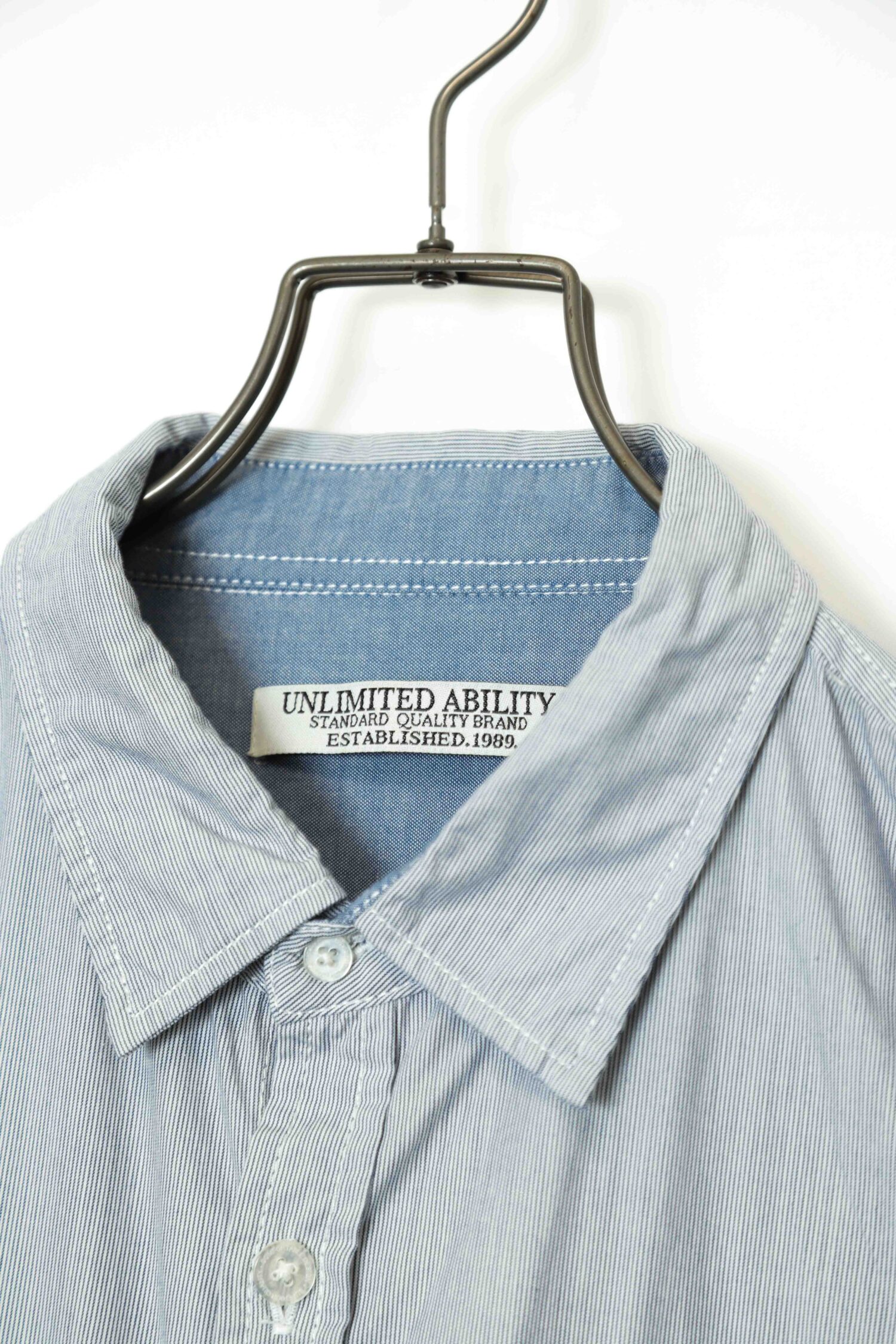 Alternative view of USED PIN STRIPED SHIRT/3L