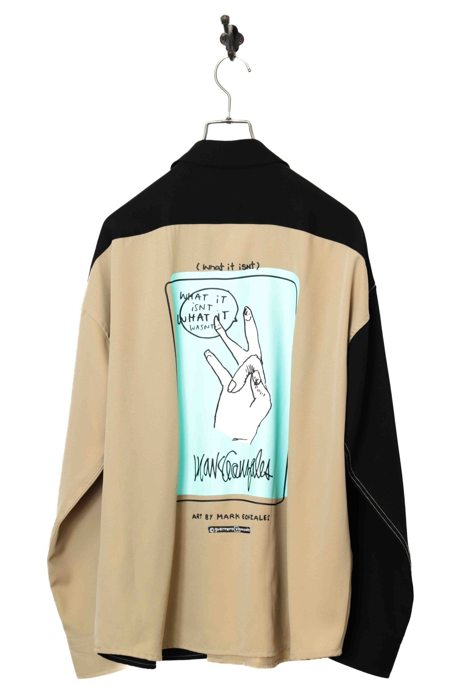 USED MARK GONZALES PRINTED SHIRT/M
