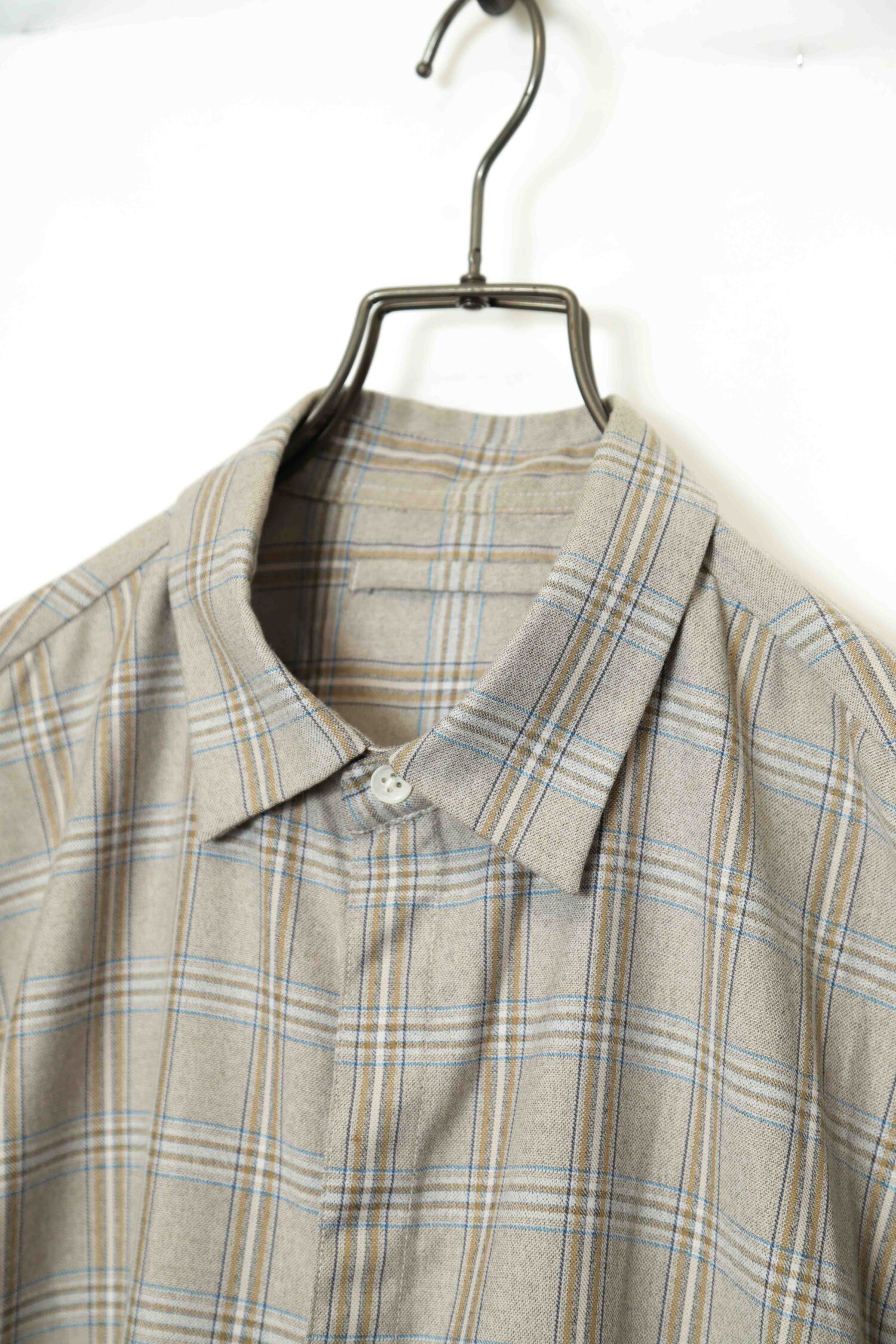 Alternative view of VINTAGE CHECK LONG SHIRT/XL