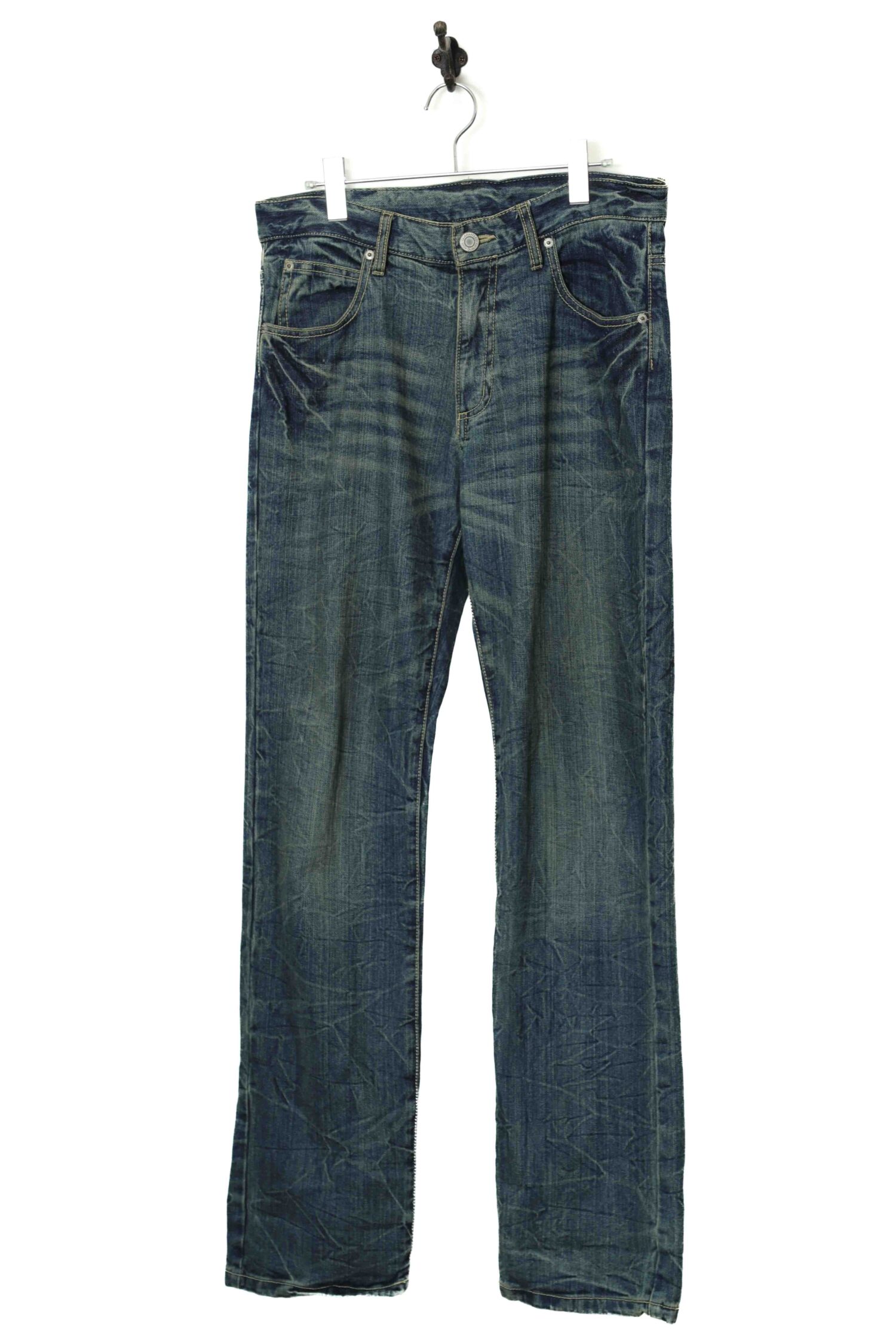 VINTAGE PAINTED DENIM PANTS/W84