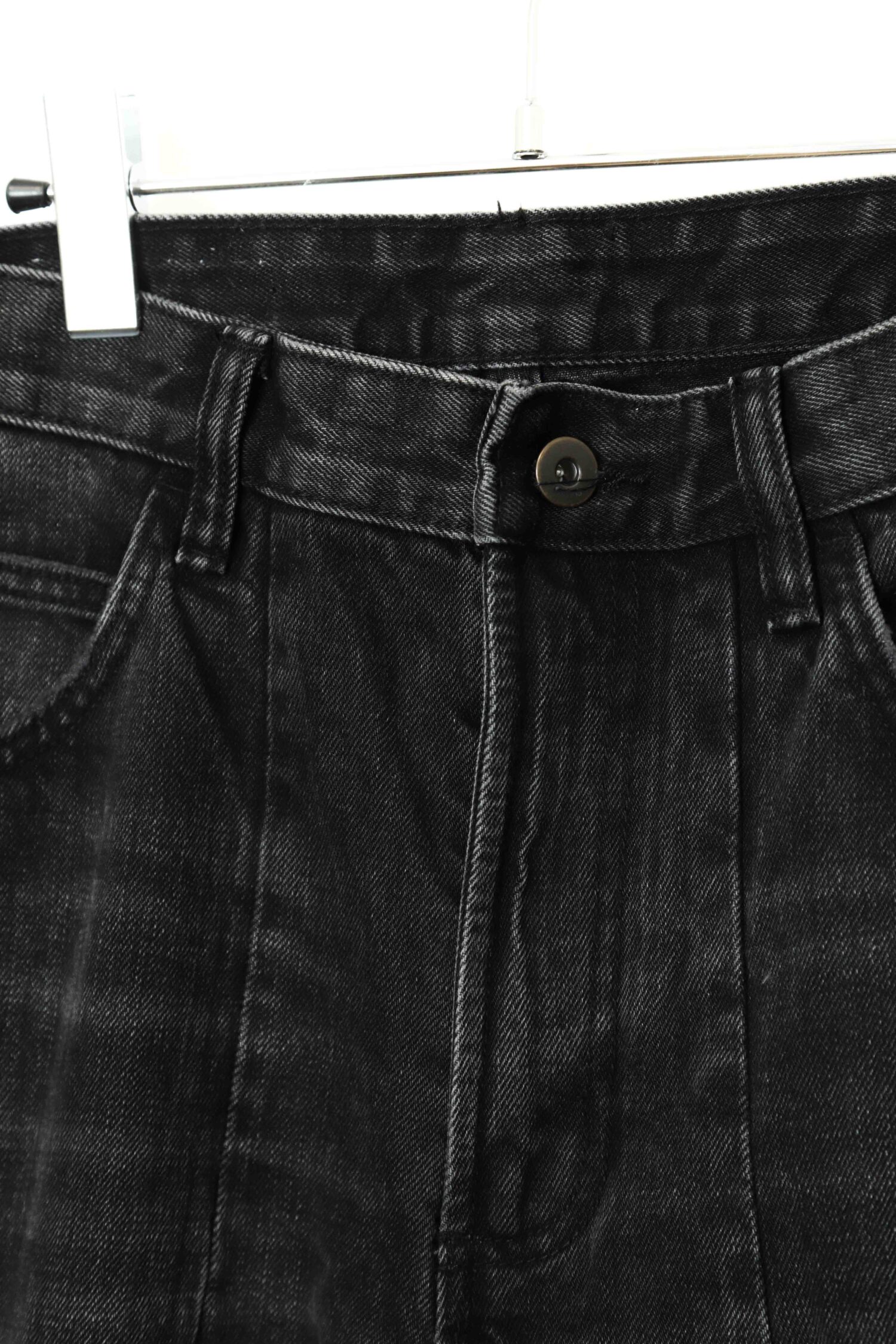 Alternative view of VINTAGE BLACK DENIM PANTS/W80