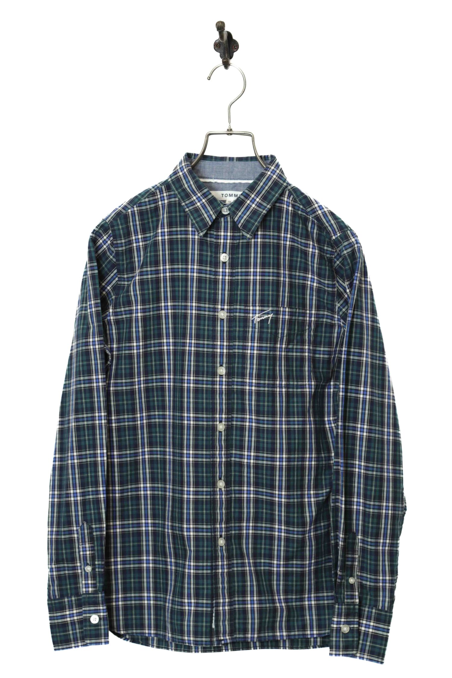 USED TOMMY HILFIGER CHECK SHIRT/M
