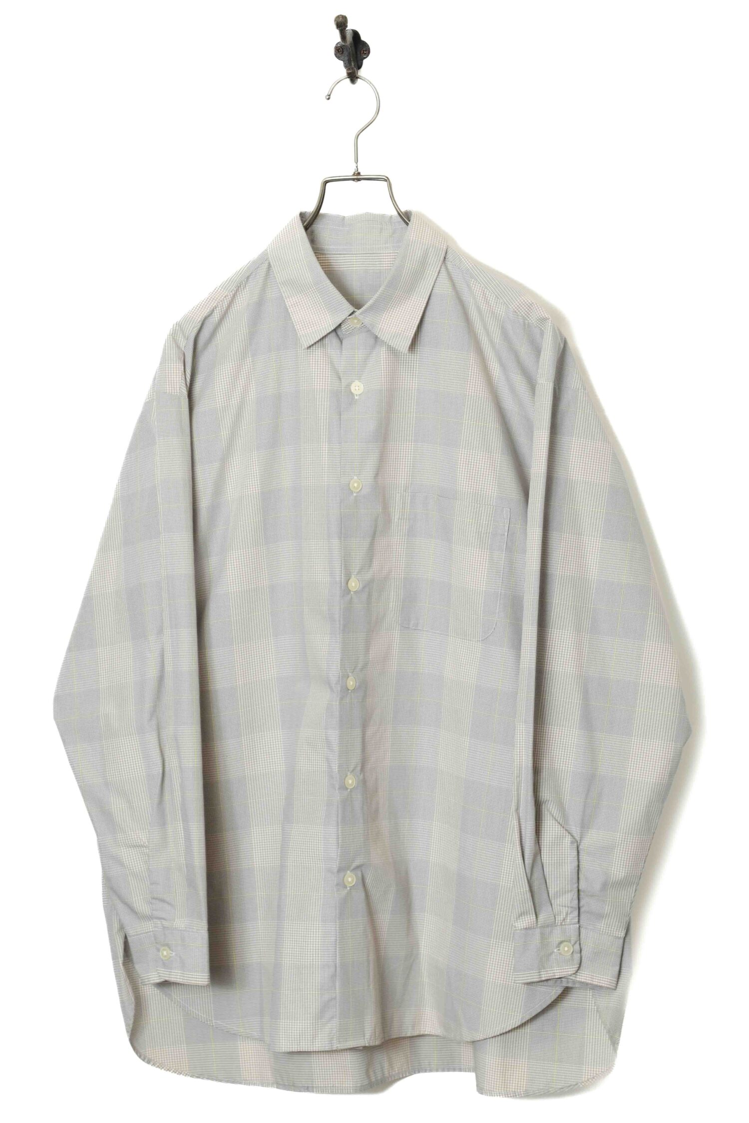 VINTAGE COTTON CHECK SHIRT/XL