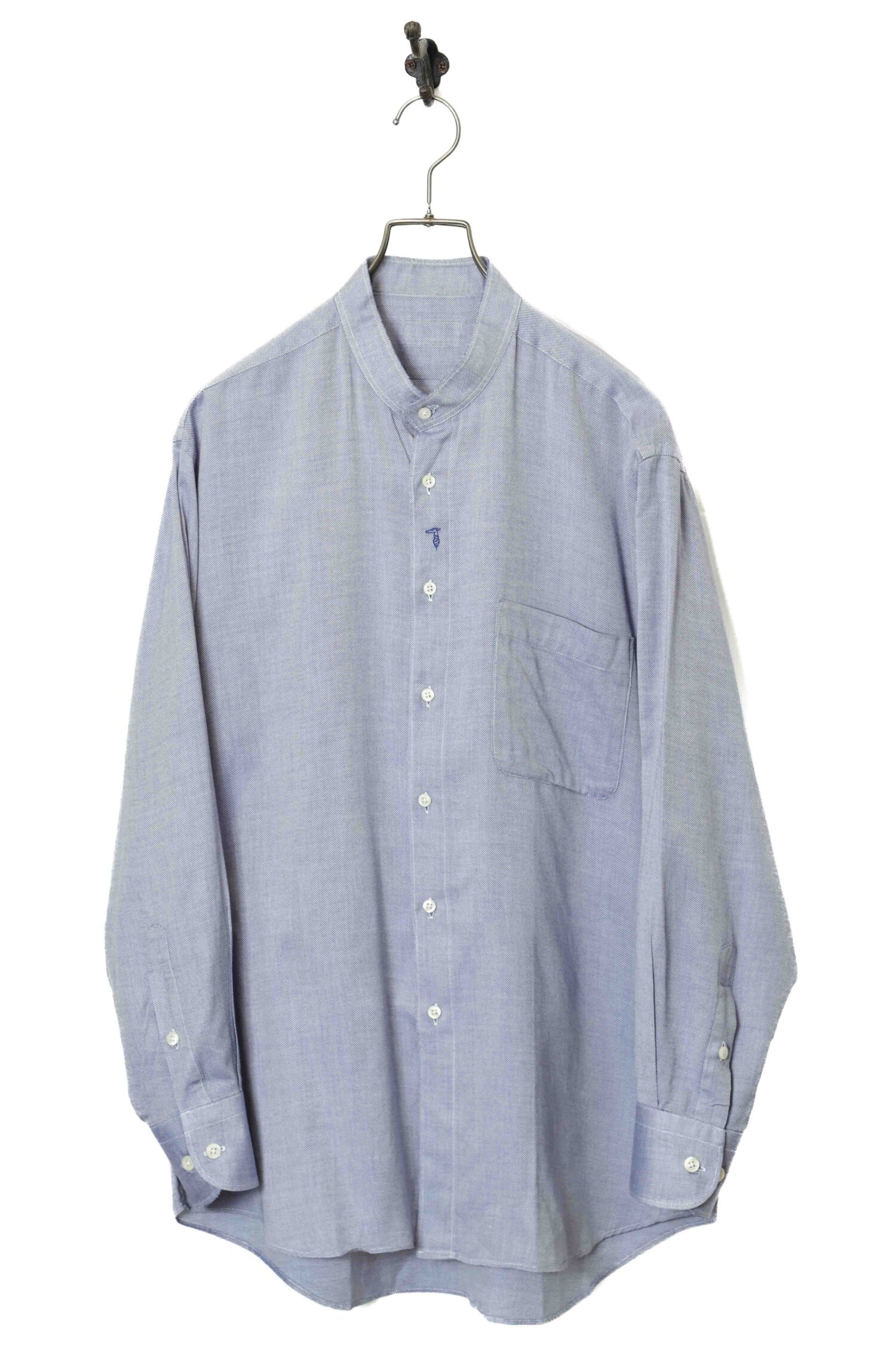 VINTAGE STAND COLLAR SHIRT/XL