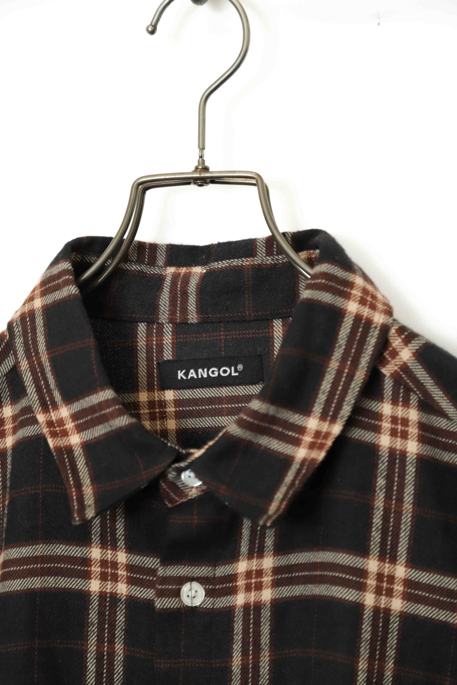 Alternative view of USED KANGOL CHECK SHIRT/XL