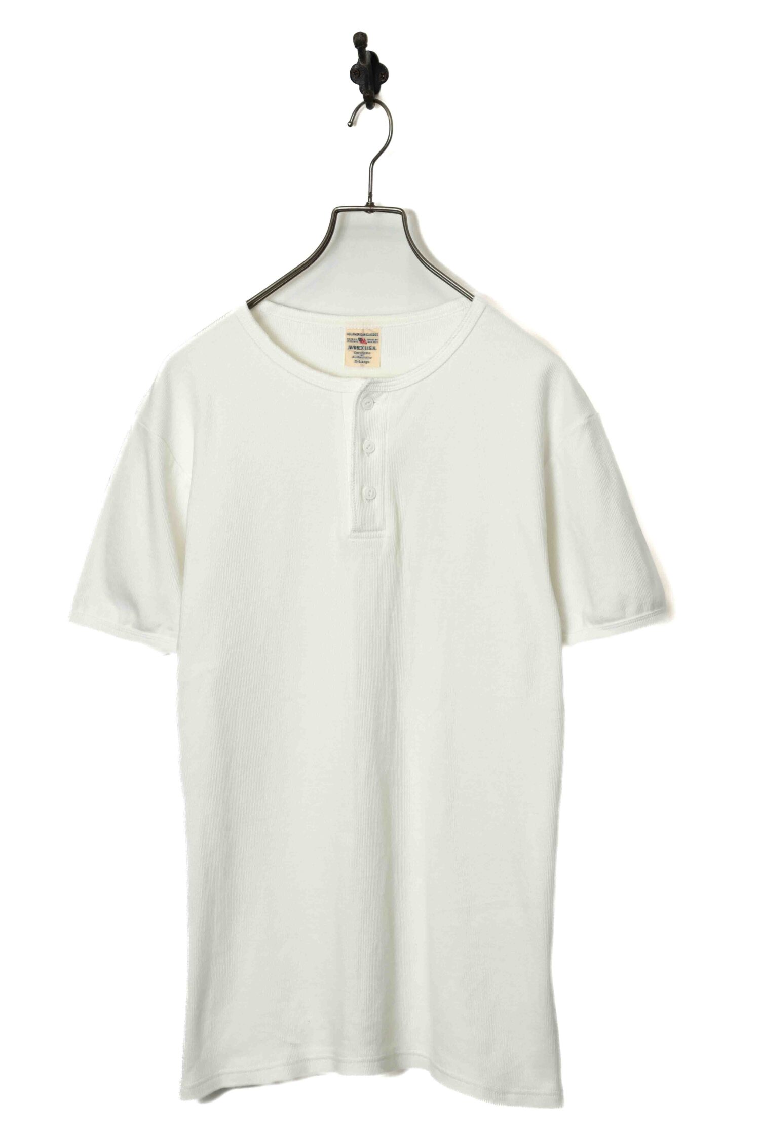 USED AVIREX PULL-OVER T-SHIRT/XL