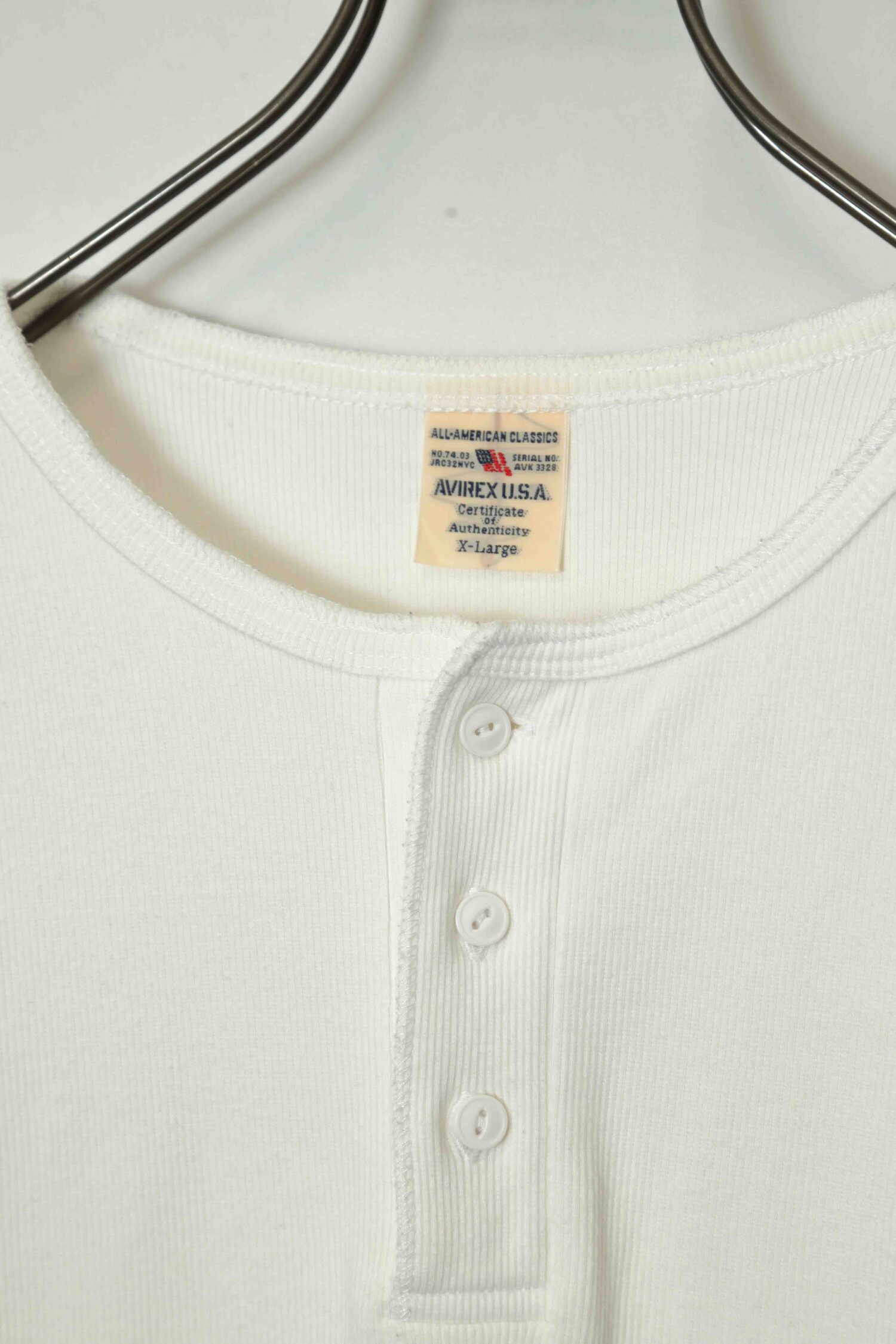 Alternative view of USED AVIREX PULL-OVER T-SHIRT/XL