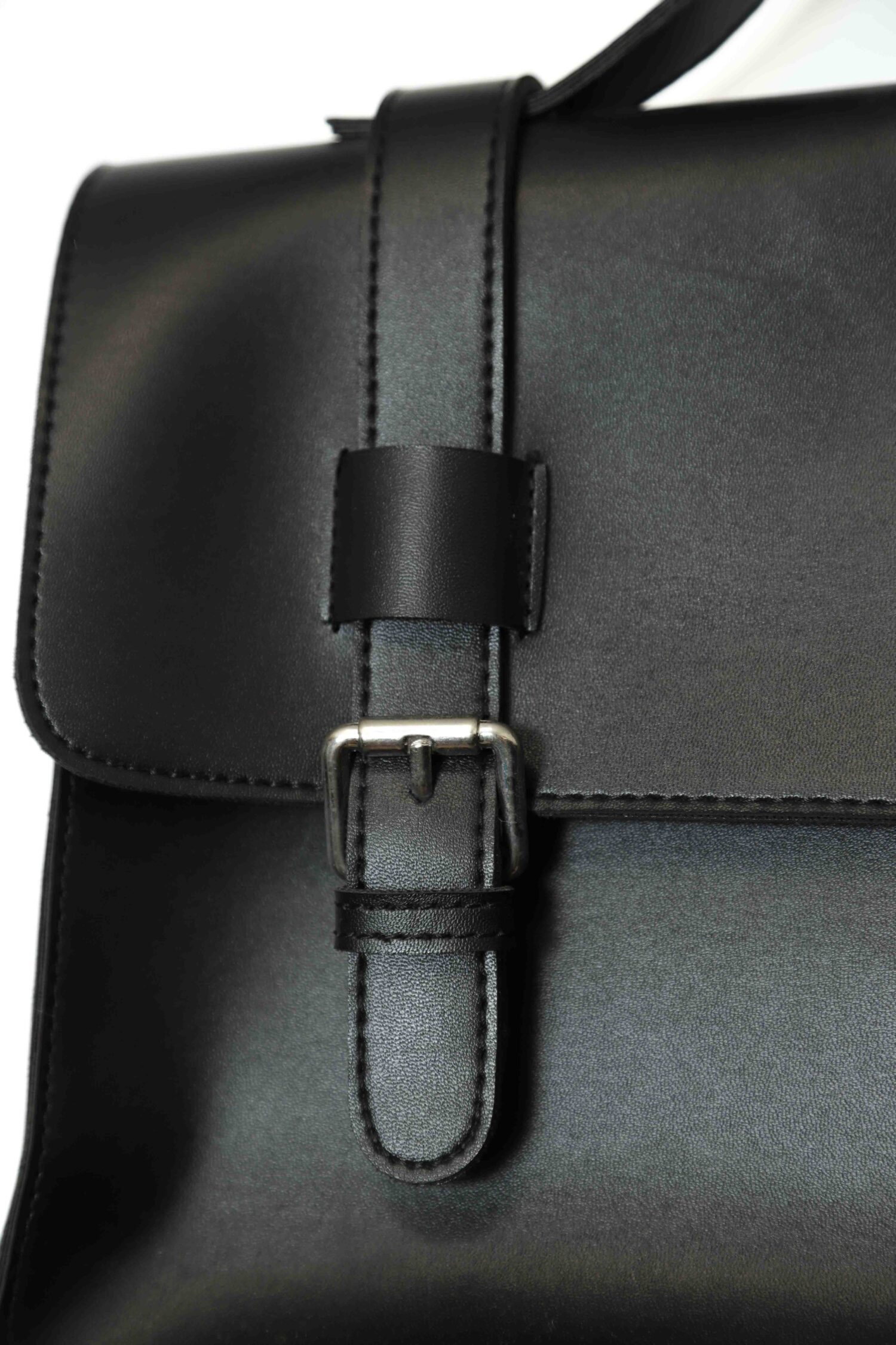 Alternative view of VINTAGE FAKE LEATHER SHOULDER BAG