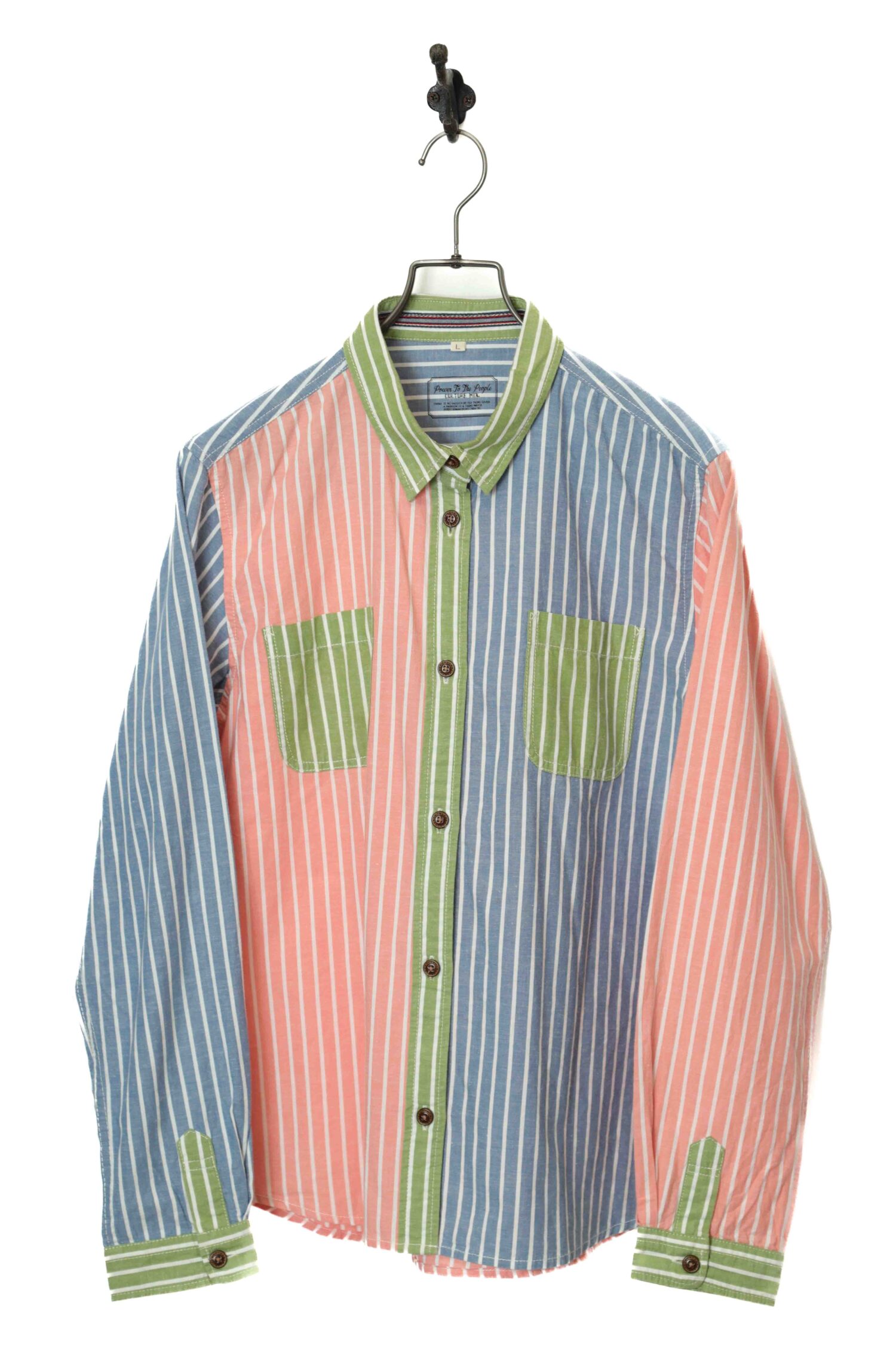 USED CRAZY PATTERN SHIRT/L