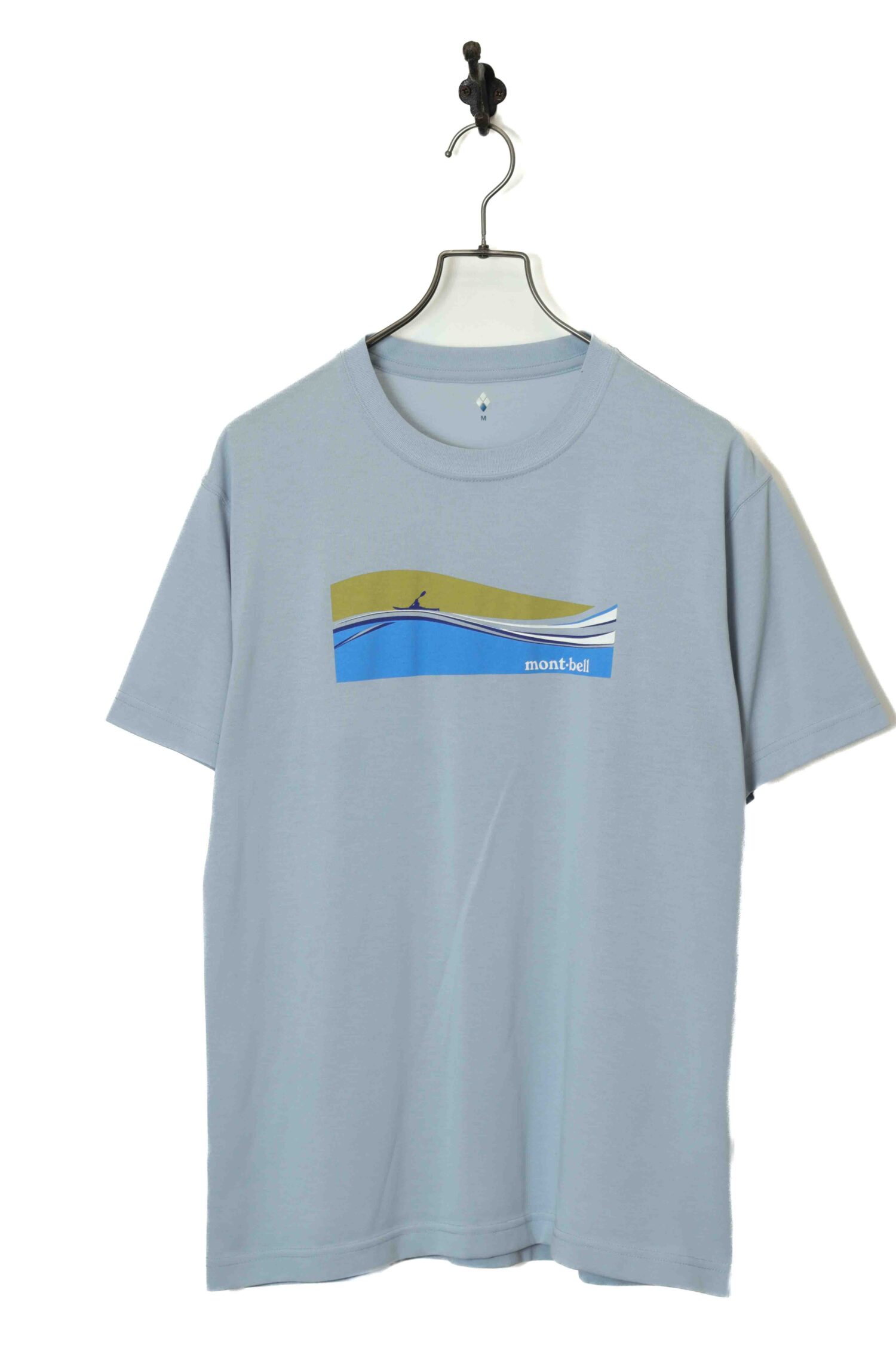 USED MONT-BELL PRINTED T-SHIRT/M
