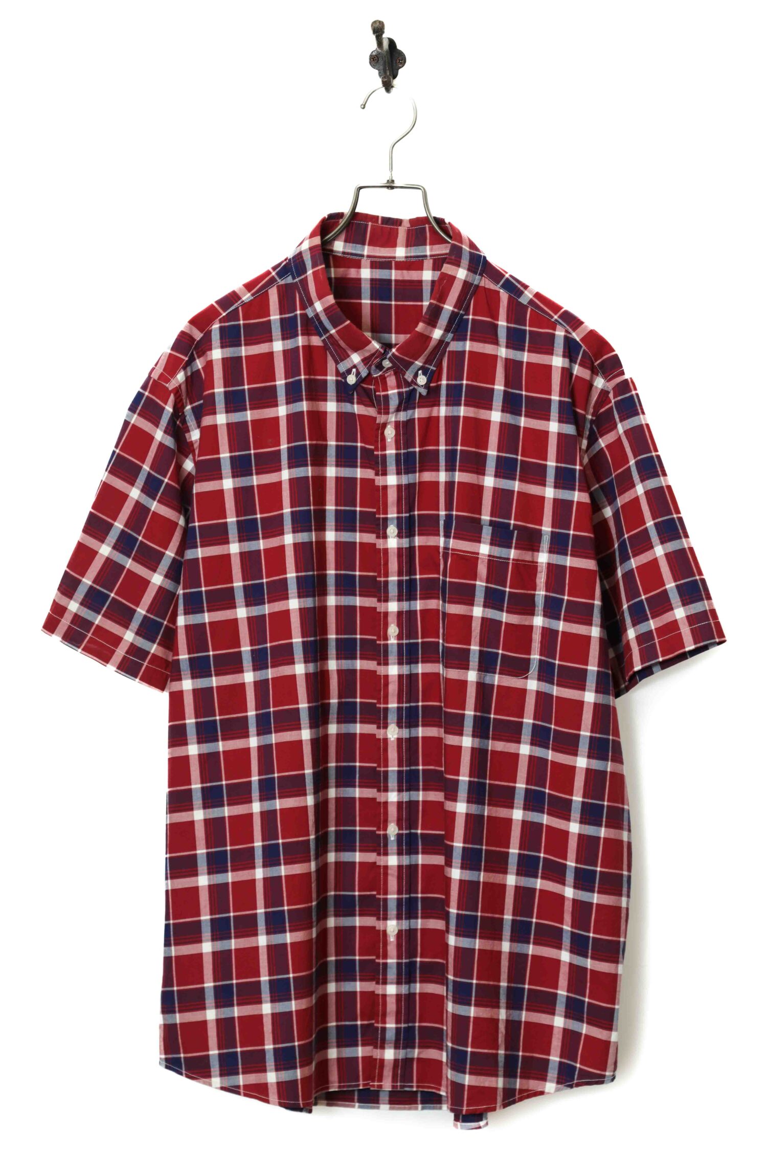 VINTAGE CHECK SHIRT/XL