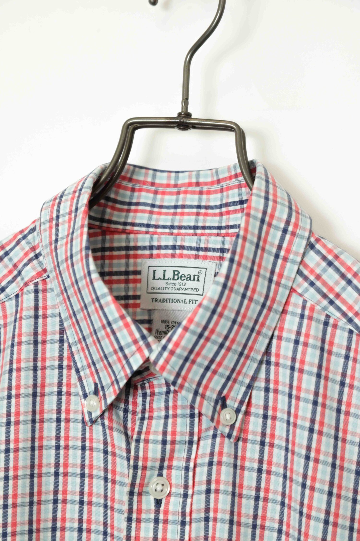 Alternative view of USED L.L BEAN CHECK SHIRT/L