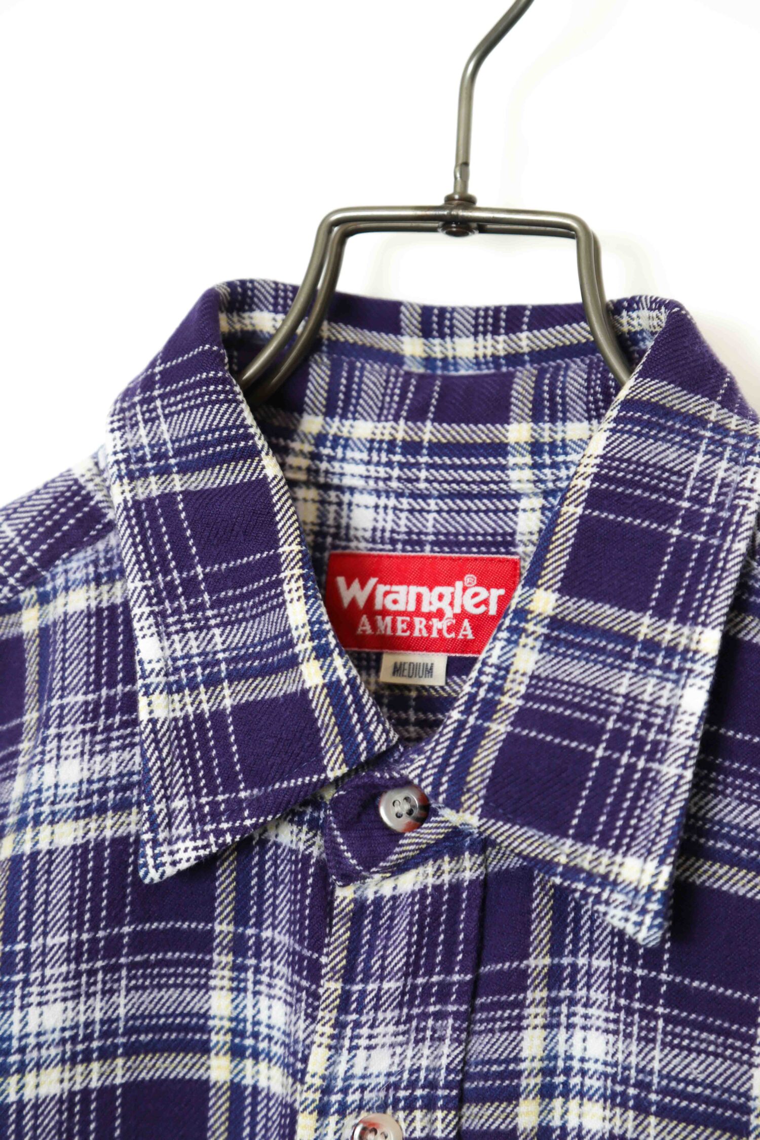 Alternative view of USED WRANGLER CHECK SHIRT/M