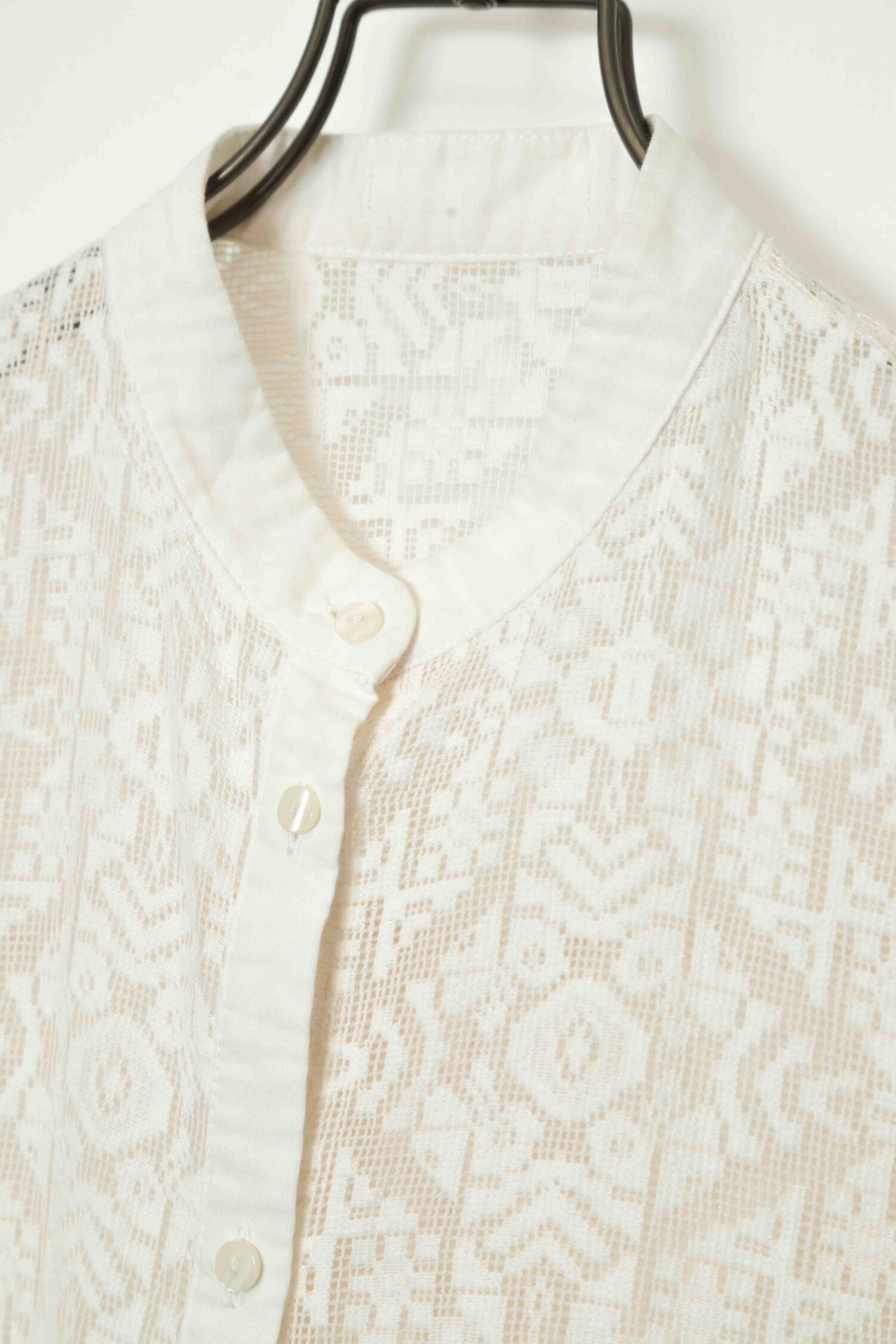 Alternative view of VINTAGE LACE SHIRT/M