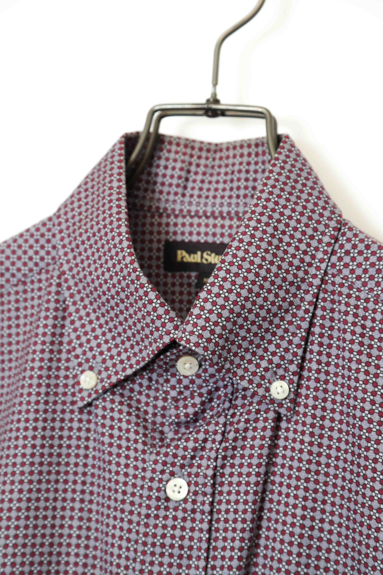 Alternative view of USED PAUL STUART PRINTED SHIRT/M