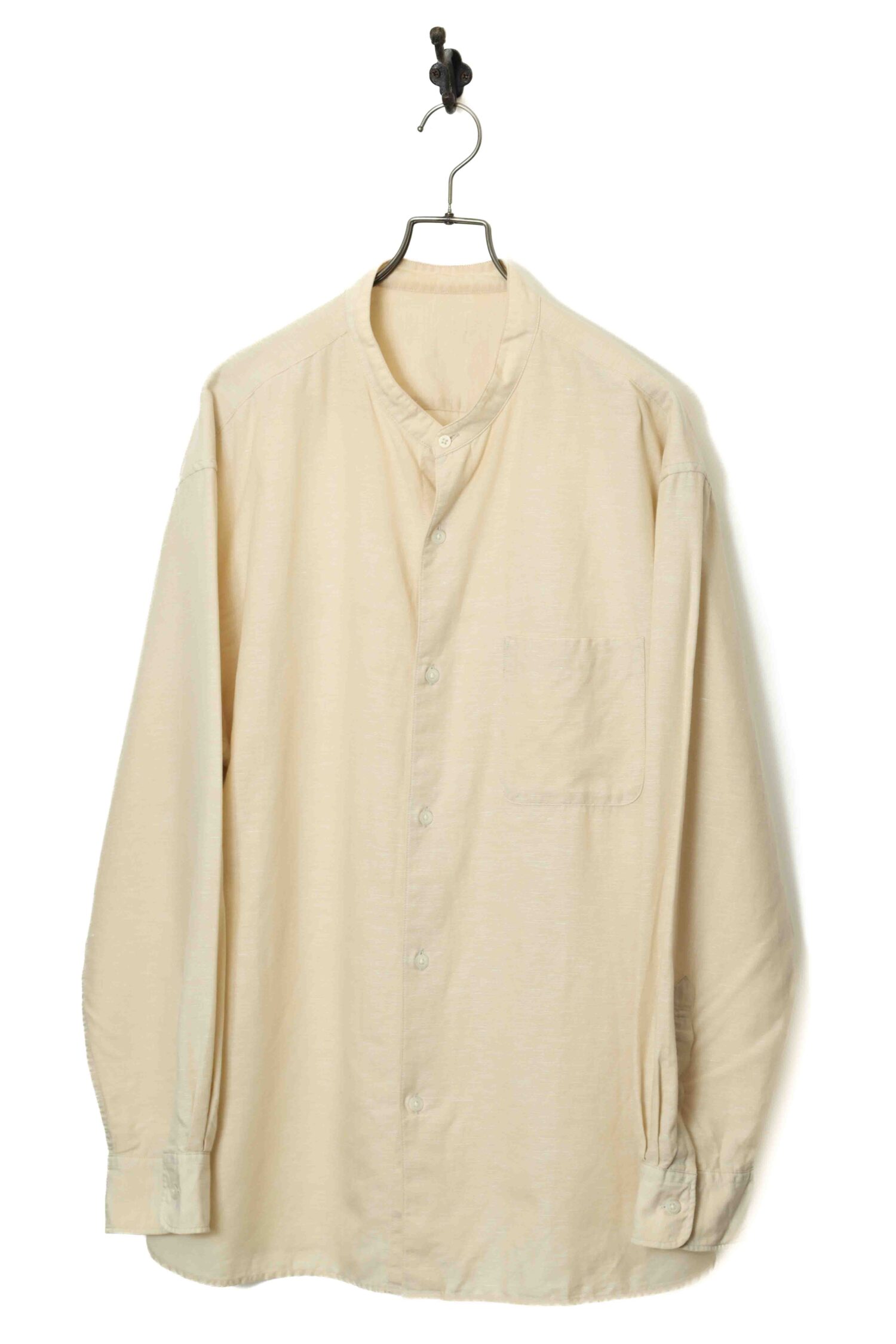 VINTAGE STAND COLLAR SHIRT/XL