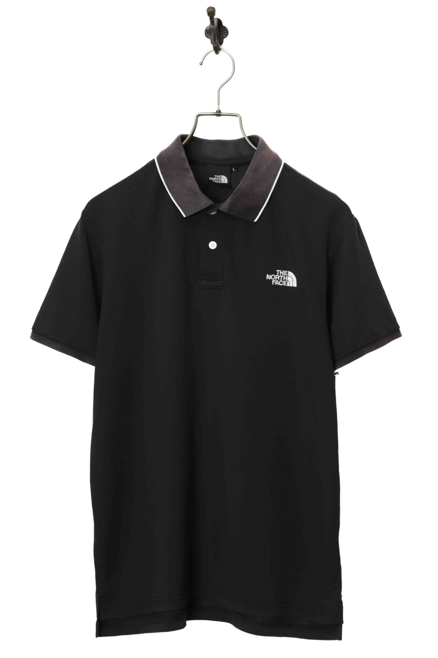 USED THE NORTH FACE EMBROIDERY POLO SHIRT/L